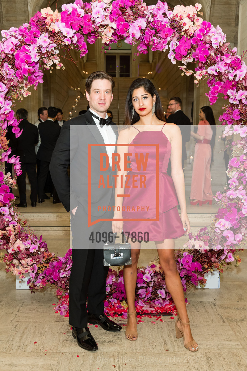 Paul Hoest, Simone Anand, Asian Art Museum Gala 2019, Asian Art Museum, March 7th, 2019, Photo #4096-17860 Paul Hoest, Simone Anand, Photo #4096-17860
