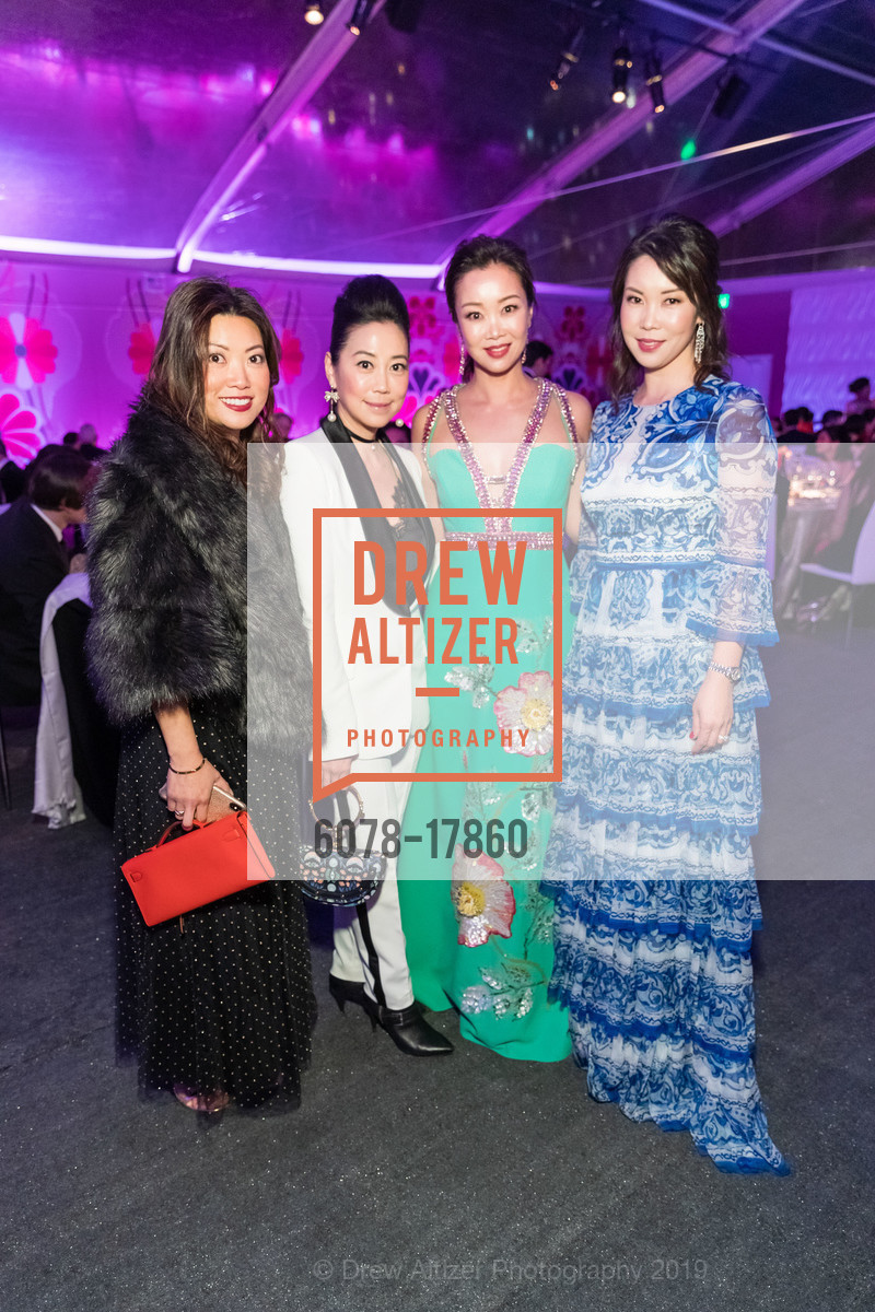 Jennifer Chan, Jenny Chung, Sandy Cheung, Jennifer Yu, Asian Art Museum Gala 2019, Asian Art Museum, March 7th, 2019, Photo #6078-17860 Jennifer Chan, Jenny Chung, Sandy Cheung, Jennifer Yu, Photo #6078-17860