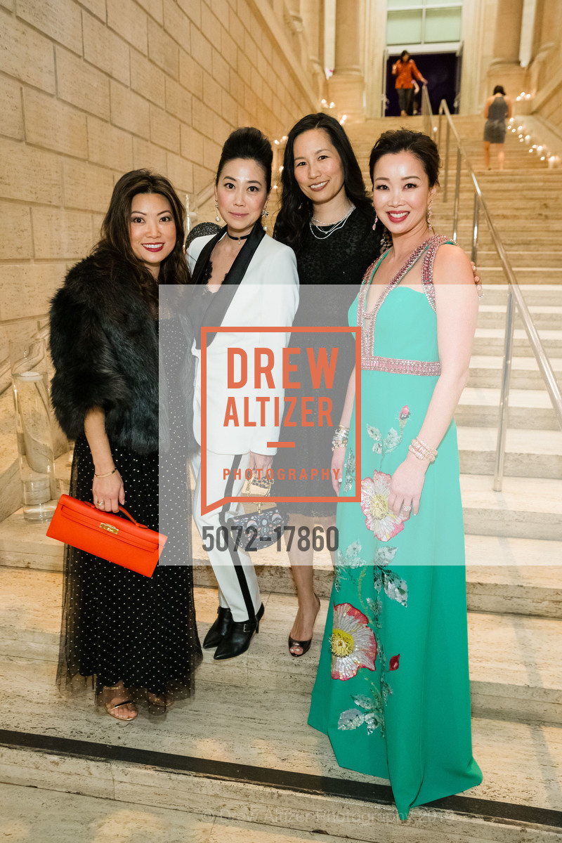 Jennifer Chen, Jenny Chung, Nina Wang, Sandy Cheung, Asian Art Museum Gala 2019, Asian Art Museum, March 7th, 2019, Photo #5072-17860 Jennifer Chen, Jenny Chung, Nina Wang, Sandy Cheung, Photo #5072-17860
