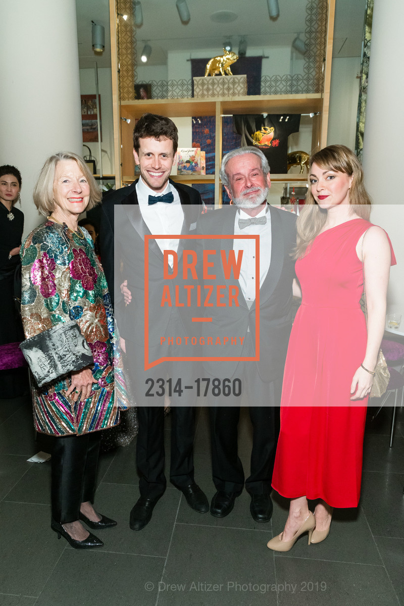 Mona Wilson, Spencer Sherwin, Stephen Sherwin, Baily Hopkins, Asian Art Museum Gala 2019, Asian Art Museum, March 7th, 2019, Photo #2314-17860 Mona Wilson, Spencer Sherwin, Stephen Sherwin, Baily Hopkins, Photo #2314-17860
