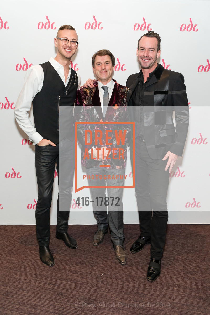Nick Domitrovich, Gregory Malin, Jarrod Baumann, ODC Dance Around Town Gala 2019, St Regis Hotel and YBCA Theater, March 8th, 2019, Photo #416-17872 Nick Domitrovich, Gregory Malin, Jarrod Baumann, Photo #416-17872