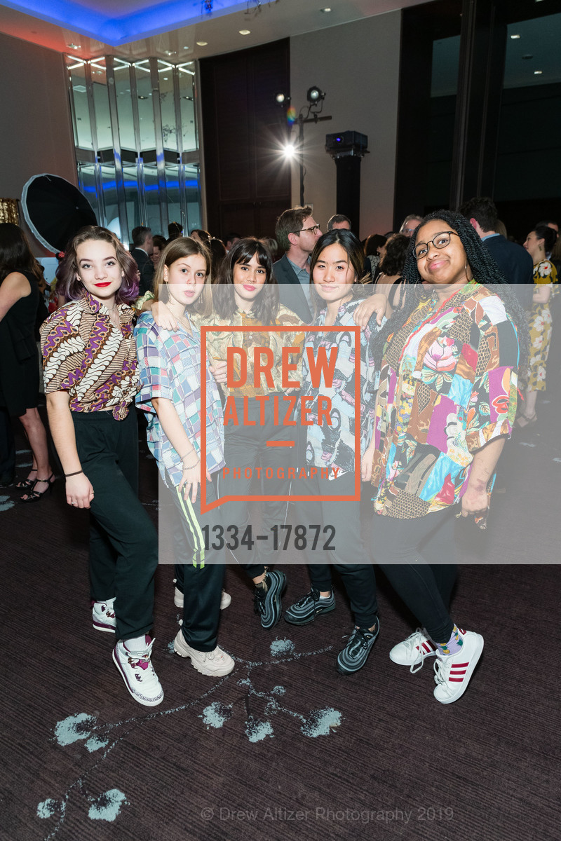 Piper Jolie Rutchik, Ruby Jagel, Cassidy Walters, Elinor Kry, Journey Moore-Prewitt, ODC Dance Around Town Gala 2019, St Regis Hotel and YBCA Theater, March 8th, 2019, Photo #1334-17872 Piper Jolie Rutchik, Ruby Jagel, Cassidy Walters, Elinor Kry, Journey Moore-Prewitt, Photo #1334-17872