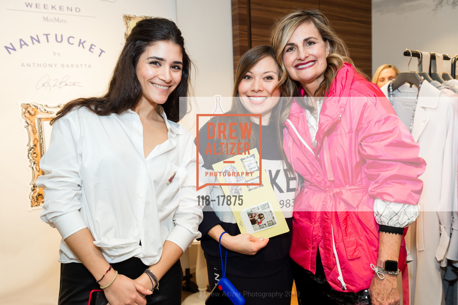 Silvia Laurino, Michelle Ramirez, Carol Edgarian, Weekend MaxMara Launch Party 2019, Stanford Shopping Center, March 14th, 2019, Photo #118-17875 Silvia Laurino, Michelle Ramirez, Carol Edgarian, Photo #118-17875