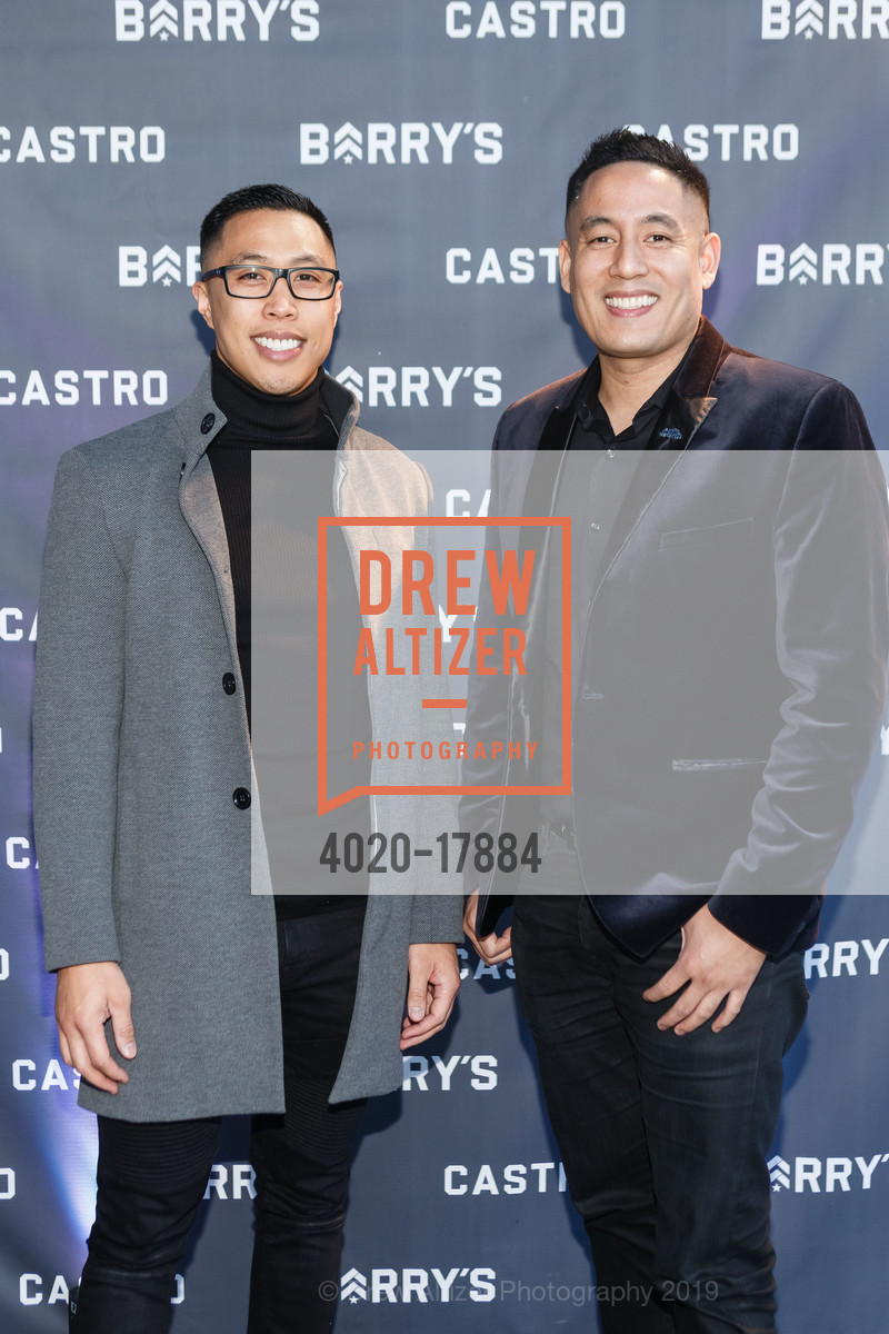 Matthew Marquez, Melvin Mendoza, Barry's Bootcamp Castro Grand Opening Celebration, Barry's Bootcamp Castro. 2280 Market Street, March 14th, 2019, Photo #4020-17884 Matthew Marquez, Melvin Mendoza, Photo #4020-17884