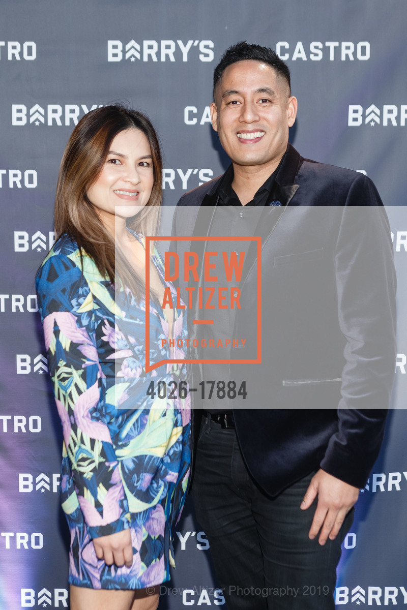 Desiree Viray, Melvin Mendoza, Barry's Bootcamp Castro Grand Opening Celebration, Barry's Bootcamp Castro. 2280 Market Street, March 14th, 2019, Photo #4026-17884 Desiree Viray, Melvin Mendoza, Photo #4026-17884