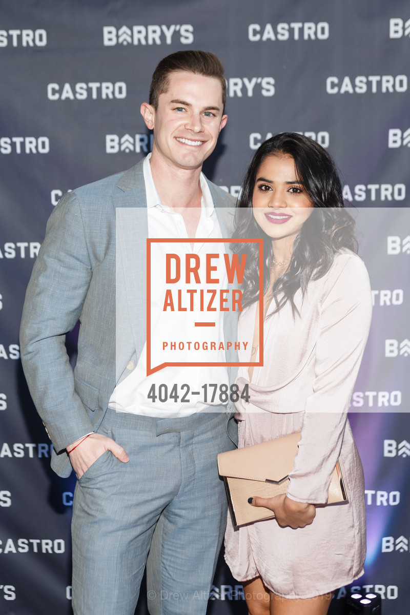 Trishala Poulose, Nick Feeney, Barry's Bootcamp Castro Grand Opening Celebration, Barry's Bootcamp Castro. 2280 Market Street, March 14th, 2019, Photo #4042-17884 Trishala Poulose, Nick Feeney, Photo #4042-17884