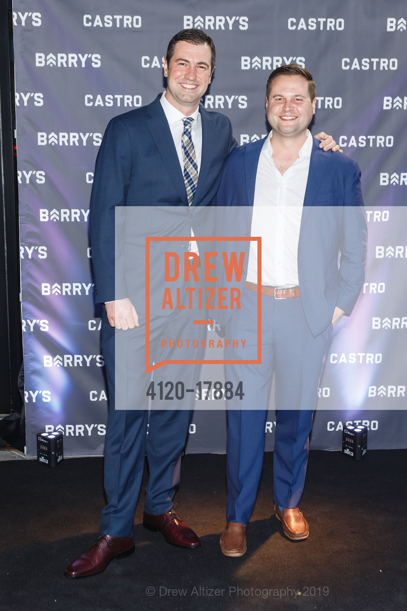 Ray Mastre, Tom Burst, Barry's Bootcamp Castro Grand Opening Celebration, Barry's Bootcamp Castro. 2280 Market Street, March 14th, 2019, Photo #4120-17884 Ray Mastre, Tom Burst, Photo #4120-17884