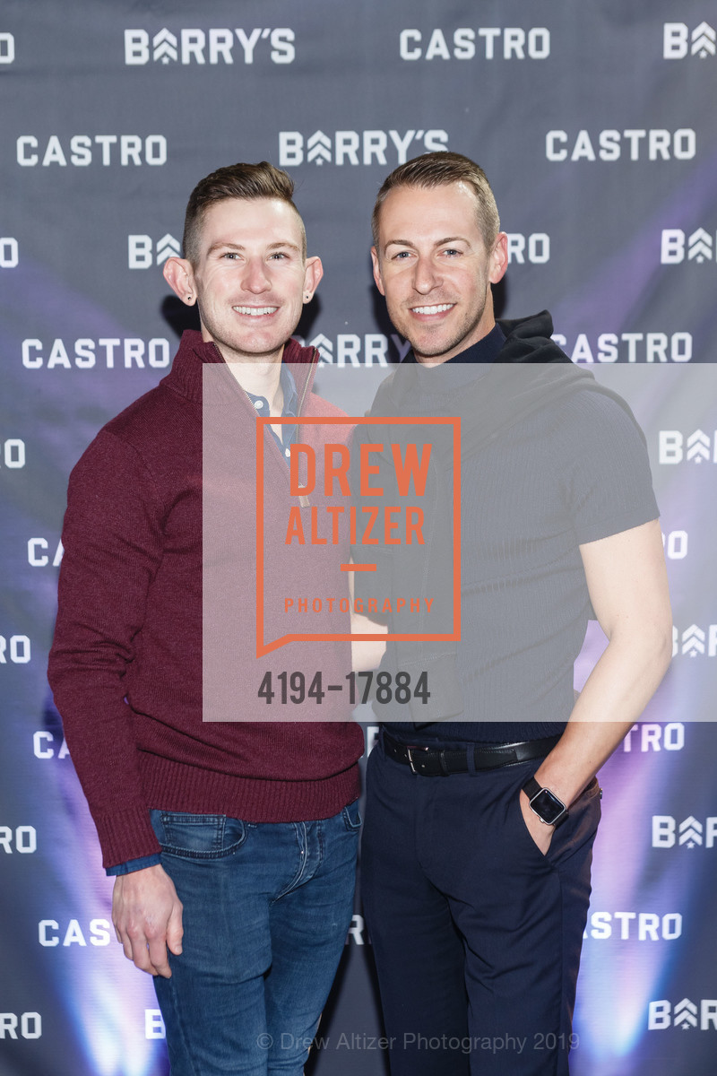 Phillip Poyhonen, Craig Peterson, Barry's Bootcamp Castro Grand Opening Celebration, Barry's Bootcamp Castro. 2280 Market Street, March 14th, 2019, Photo #4194-17884 Phillip Poyhonen, Craig Peterson, Photo #4194-17884