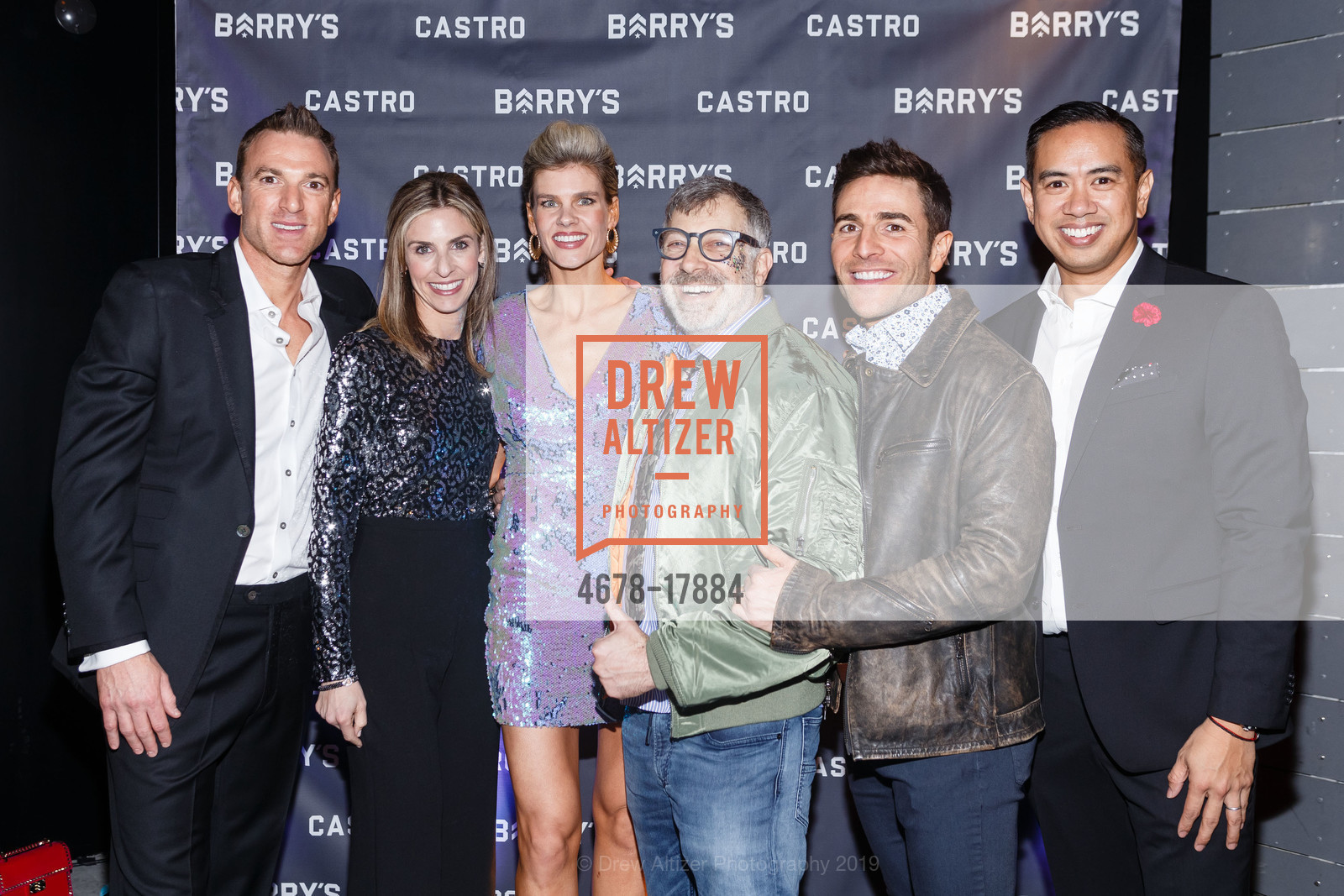 Adam Shane, Tara Shane, Ali Nowell, Barry Jay, Joey Gonzalez, Justin Roja, Barry's Bootcamp Castro Grand Opening Celebration, Barry's Bootcamp Castro. 2280 Market Street, March 14th, 2019, Photo #4678-17884 Adam Shane, Tara Shane, Ali Nowell, Barry Jay, Joey Gonzalez, Justin Roja, Photo #4678-17884