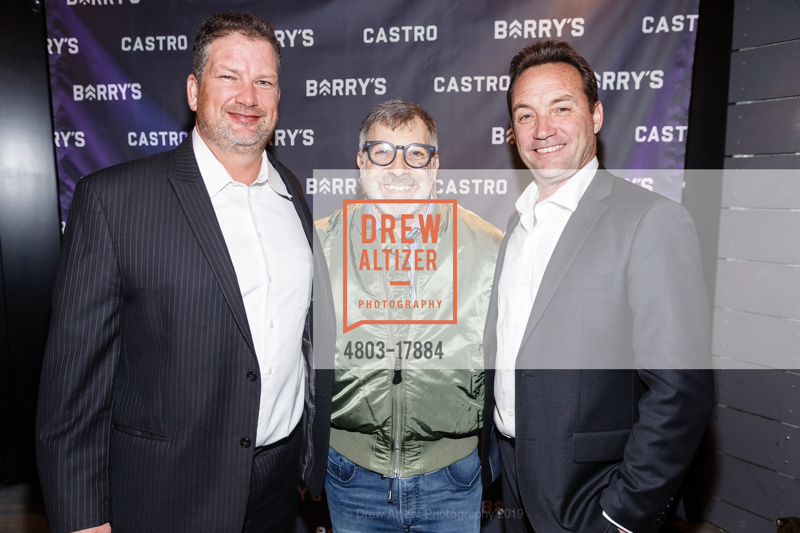 Sean Anderson, Barry Jay, John Pawek, Barry's Bootcamp Castro Grand Opening Celebration, Barry's Bootcamp Castro. 2280 Market Street, March 14th, 2019, Photo #4803-17884 Sean Anderson, Barry Jay, John Pawek, Photo #4803-17884