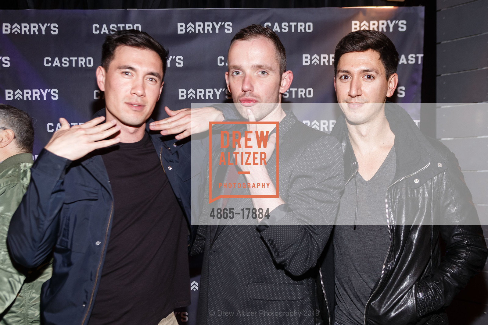 Michael Tseng, Alex Halliday, Jess Haro, Barry's Bootcamp Castro Grand Opening Celebration, Barry's Bootcamp Castro. 2280 Market Street, March 14th, 2019, Photo #4865-17884 Michael Tseng, Alex Halliday, Jess Haro, Photo #4865-17884