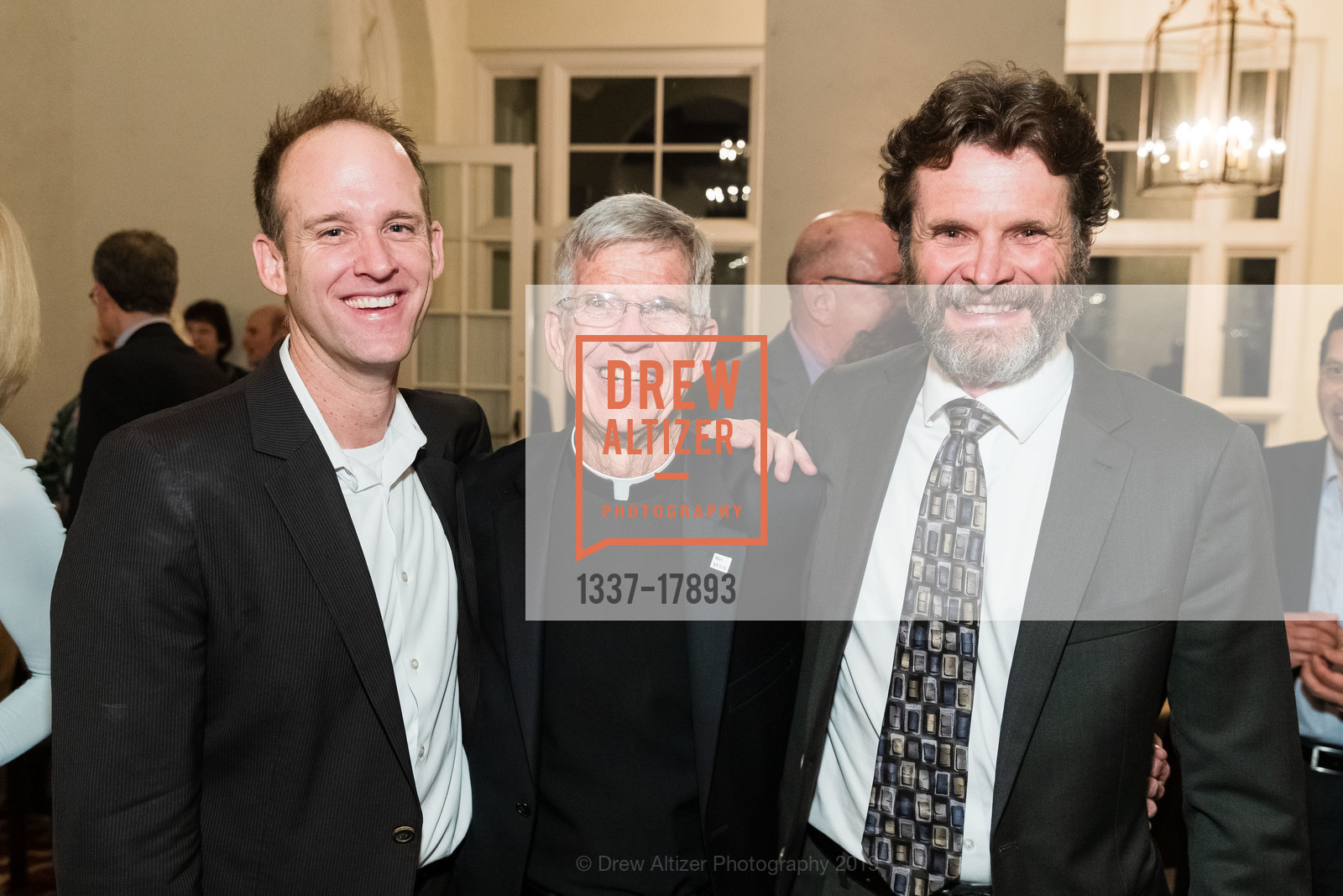 Corey Cook, Fr. Stephen Privett, Patrick Murphy, Photo #1337-17893