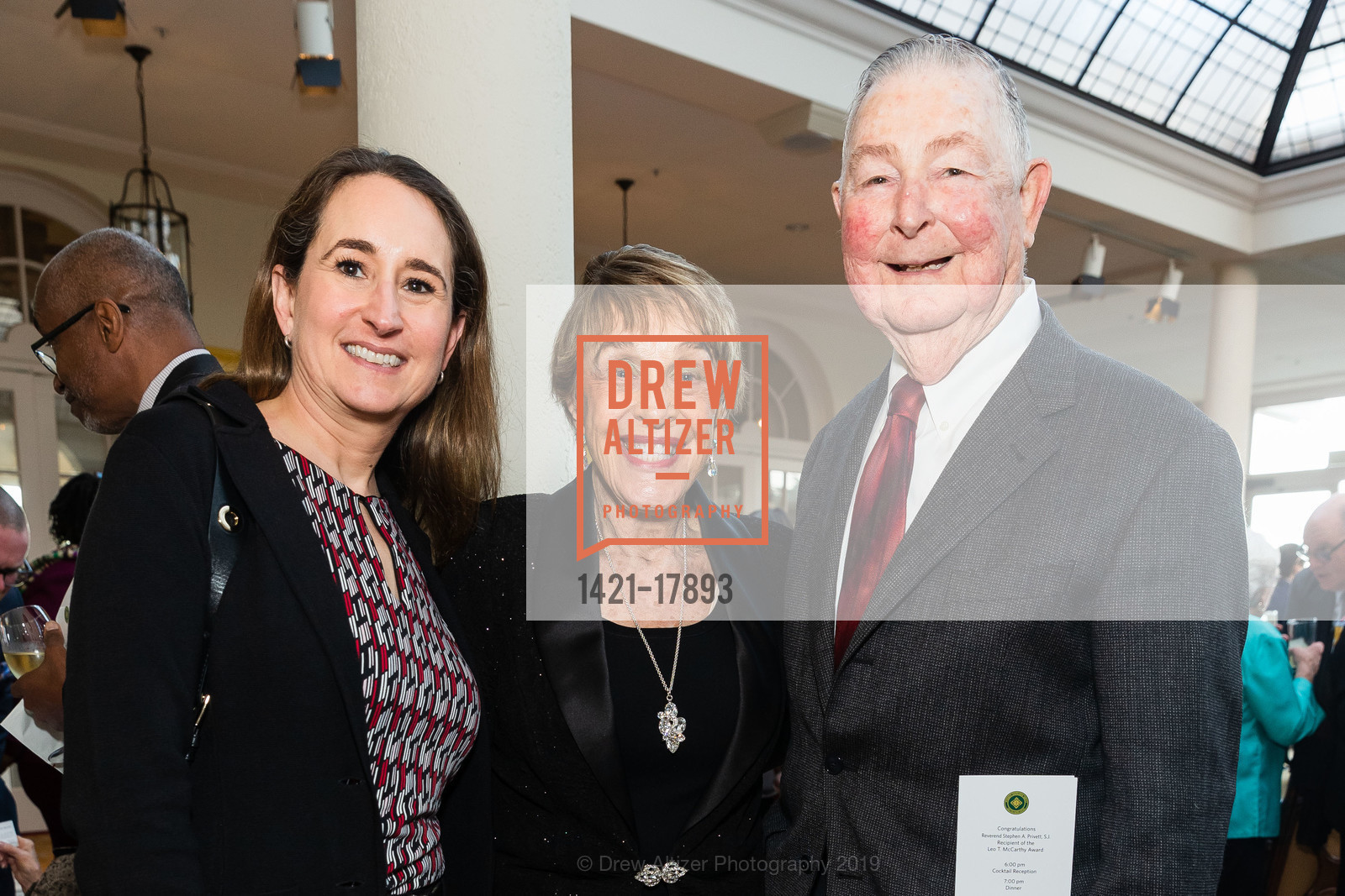 Cheryl Blaine, Marge Blaine, Terry Blaine, 2019 Leo T. McCarthy Award Celebration, The Olympic Club, Lakeside Clubhouse, March 14th, 2019, Photo #1421-17893 Cheryl Blaine, Marge Blaine, Terry Blaine, Photo #1421-17893