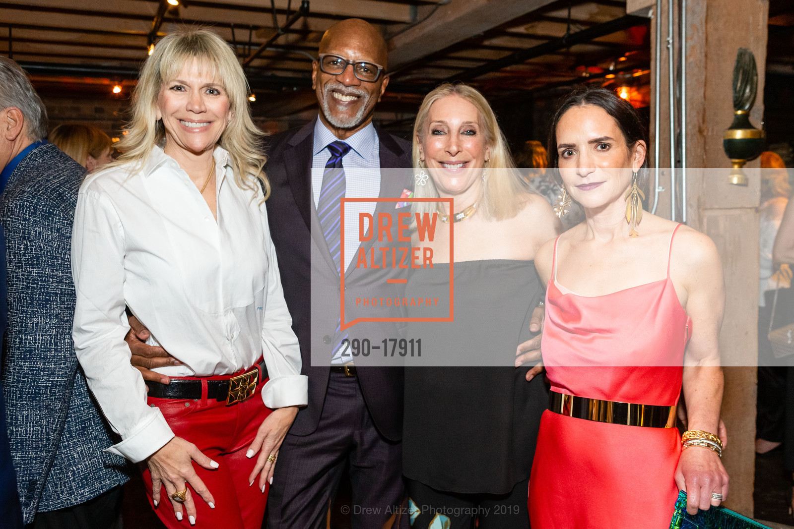 Kimberly Dutto, James Spencer, Betsy Linder, Courtney Dallaire, SF Ballet Dinner 2019, Ken Fulk's Magic Factory. 310 7th St, March 19th, 2019, Photo #290-17911 Kimberly Dutto, James Spencer, Betsy Linder, Courtney Dallaire, Photo #290-17911