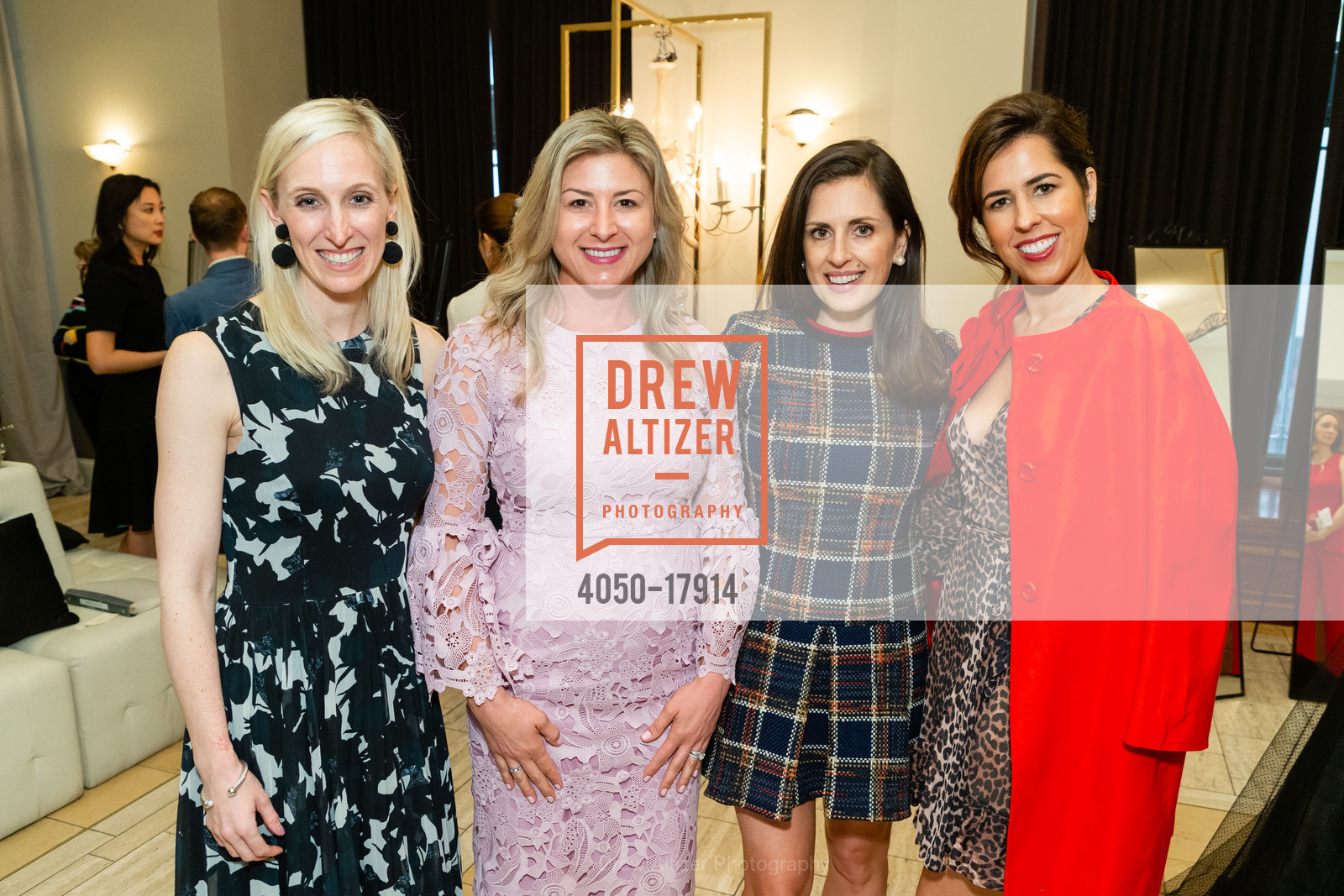 Maria Hemphill, Danielle Creech, Terra Sollman, Pam Preston, San Francisco Ballet Auxiliary Fashion Show 2019, Bently Reserve. 301 Battery S, Photo #4050-17914 Maria Hemphill, Danielle Creech, Terra Sollman, Pam Preston, Photo #4050-17914