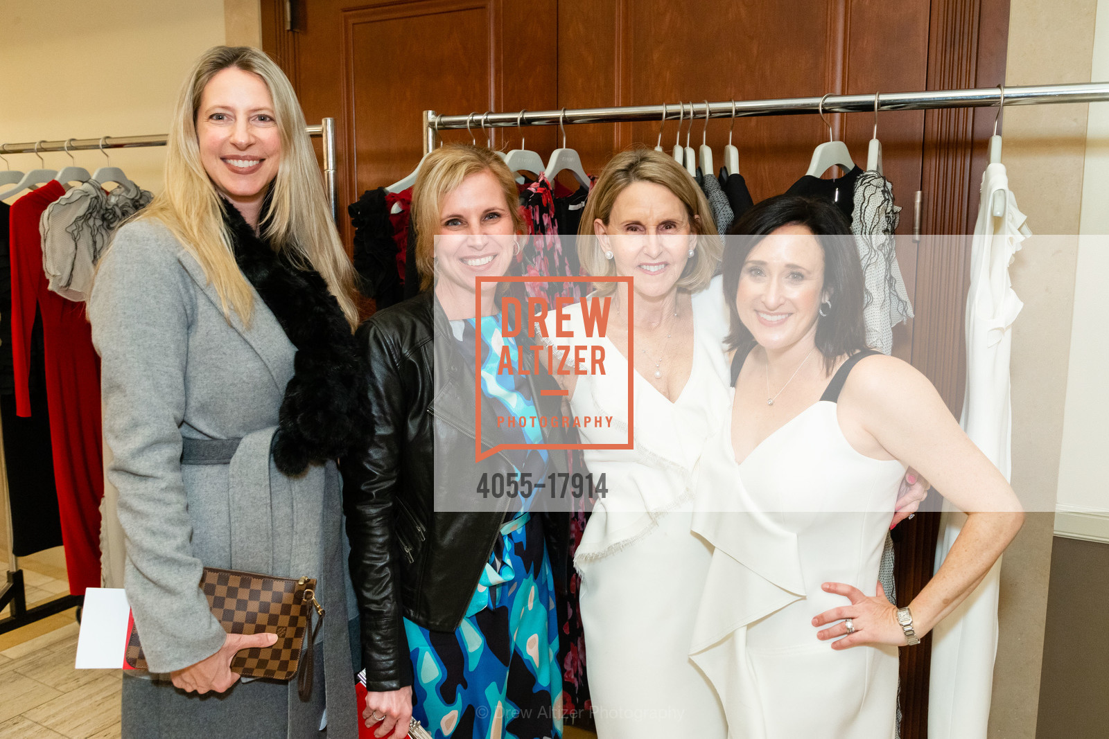 Alison Crawford, Angie Block, Freddi Wilkinson, Bettina von Garten, San Francisco Ballet Auxiliary Fashion Show 2019, Bently Reserve. 301 Battery S, Photo #4055-17914 Alison Crawford, Angie Block, Freddi Wilkinson, Bettina von Garten, Photo #4055-17914