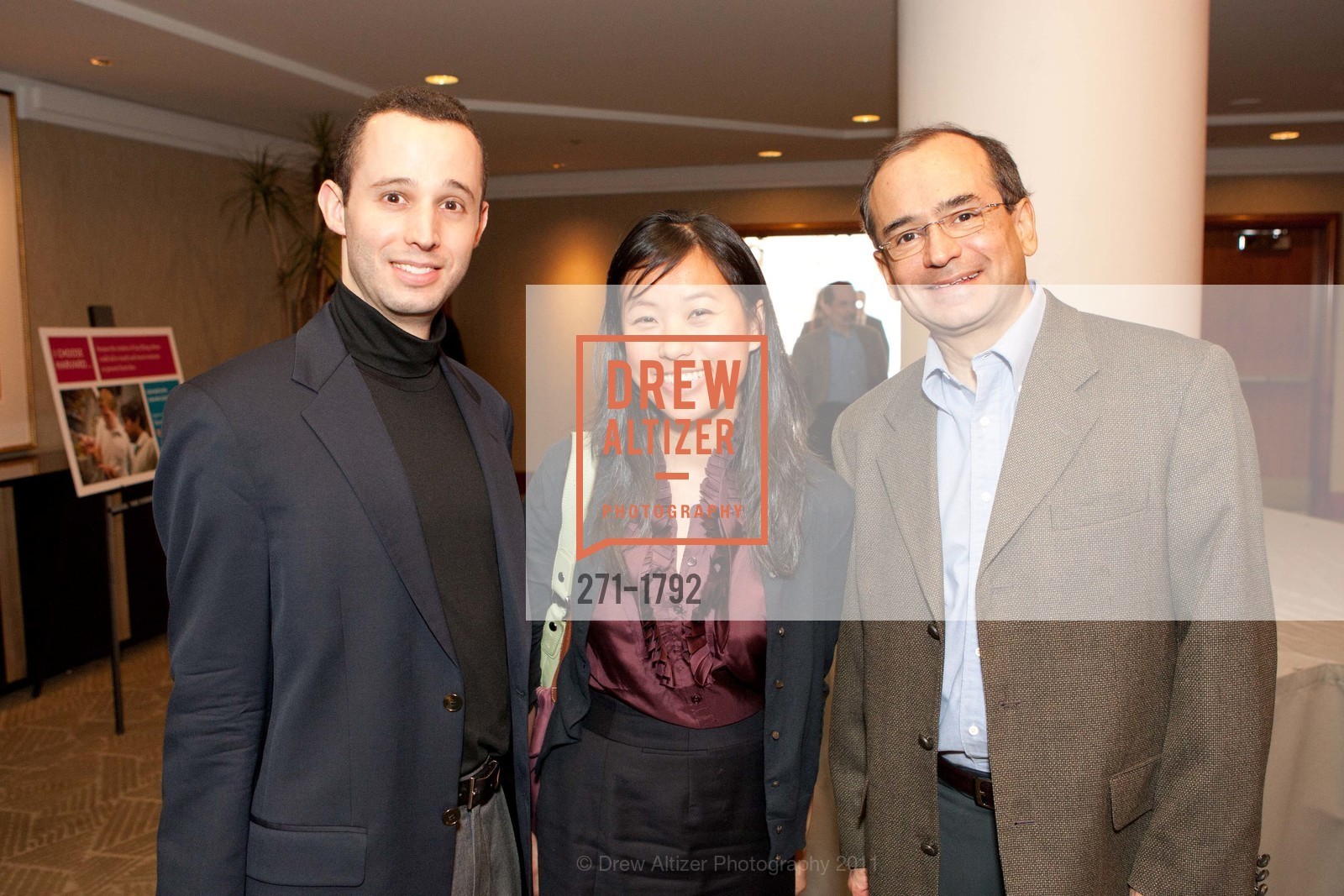 David Brunner, Ethel Chen, Ivan Quijano, HARVARD UNIVERSITY ALUMNI ASSOCIATION and HARVARD COLLEGE FUND Present Harvard ReConnect - Day 2, US, January 21st, 2011, Photo #271-1792 David Brunner, Ethel Chen, Ivan Quijano, Photo #271-1792