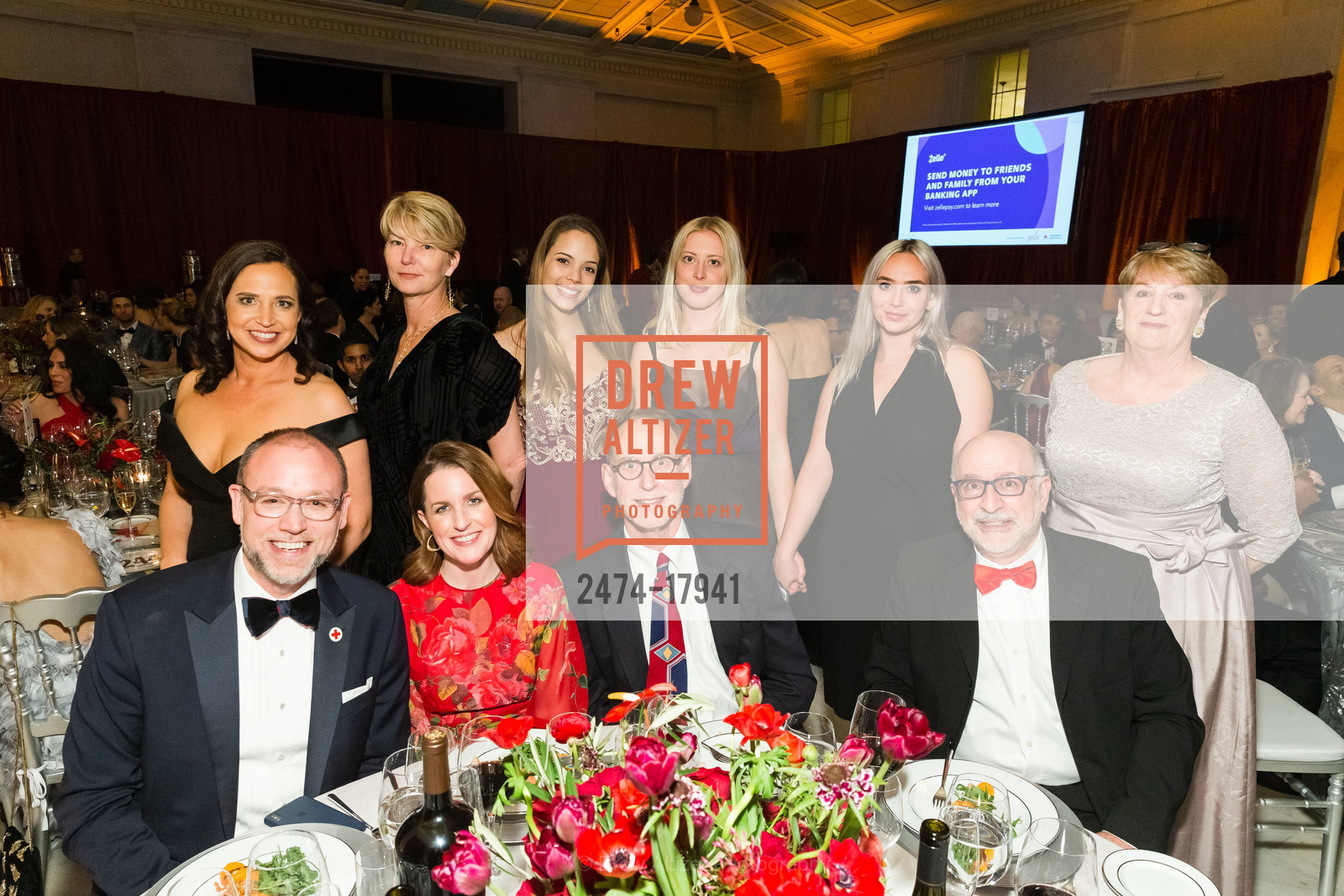 Trevor Riggen, Sarah Harding, Christine Riggen, Eleanor Najjar, Red Cross Gala 2019, City Hall. 1 Dr Carlton B Goodlett Pl, San Francisco, CA 94102, Photo #2474-17941 Trevor Riggen, Sarah Harding, Christine Riggen, Eleanor Najjar, Photo #2474-17941