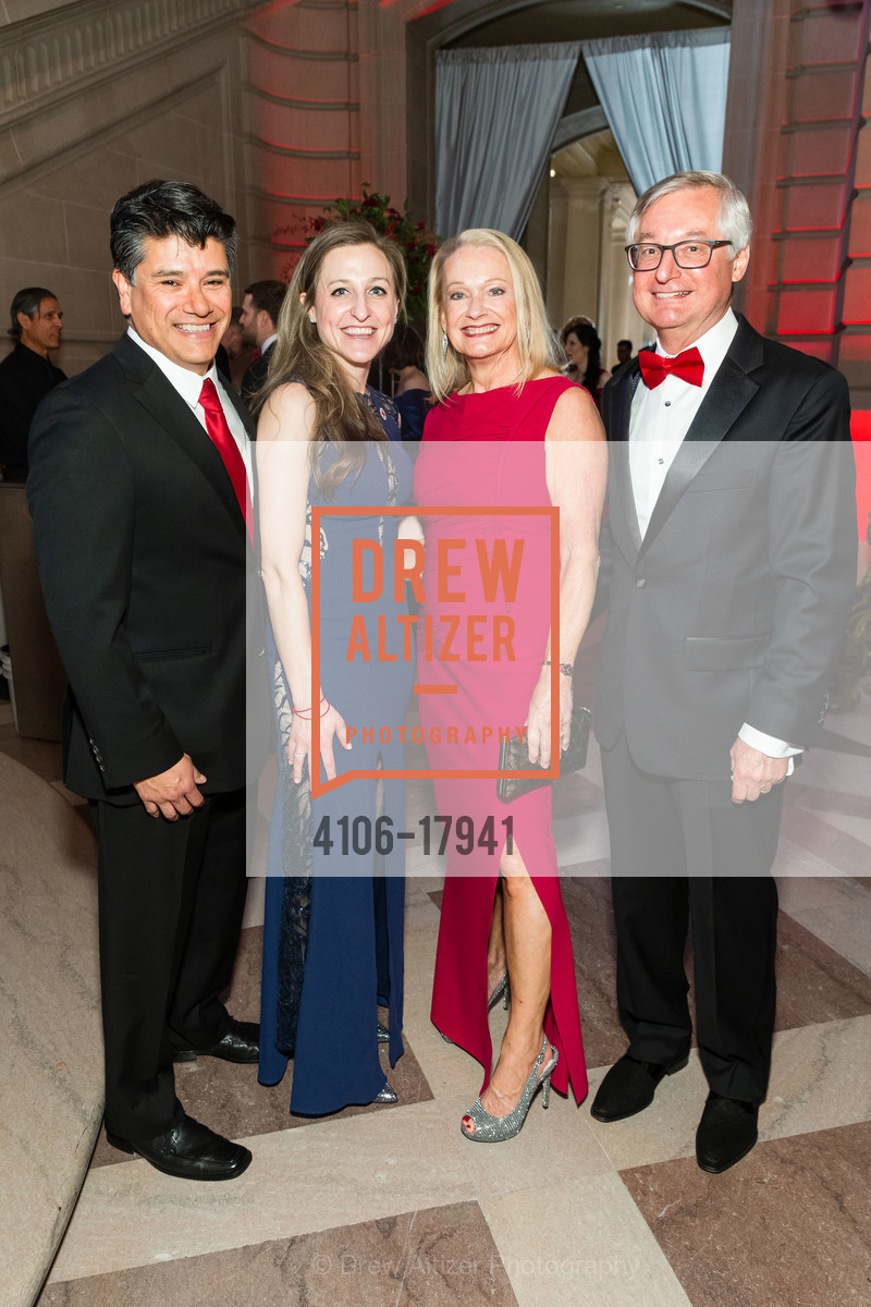 Joh Ruiz, Logan Ferlito, Briana Taylor, John Taylor, Red Cross Gala 2019, City Hall. 1 Dr Carlton B Goodlett Pl, San Francisco, CA 94102, Photo #4106-17941 Joh Ruiz, Logan Ferlito, Briana Taylor, John Taylor, Photo #4106-17941