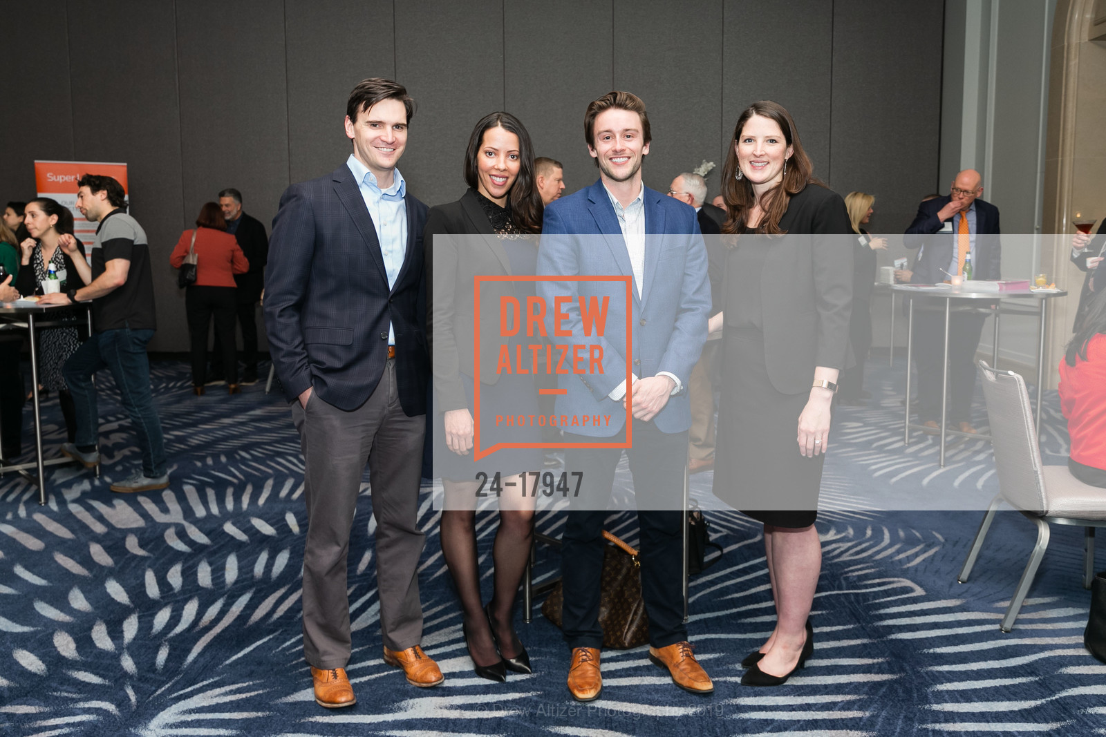 Brandon Palmen, Laurie Fitzgerald, John Duda, Alexandra Carhart, Super Lawyers 2019, Four Seasons San Francisco, Veranda Ballroom B. 757 Market St., San Francisco, CA 94103, March 20th, 2019, Photo #24-17947 Brandon Palmen, Laurie Fitzgerald, John Duda, Alexandra Carhart, Photo #24-17947