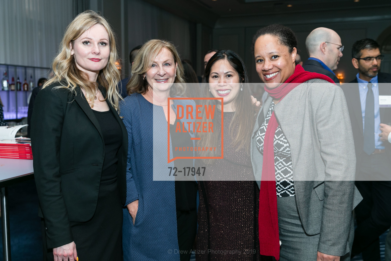 Anna Bednarczyk, Tammy Gallerani, Vanessa Candelaria, Tiana Washington, Super Lawyers 2019, Four Seasons San Francisco, Veranda Ballroom B. 757 Market St., San Francisco, CA 94103, March 20th, 2019, Photo #72-17947 Anna Bednarczyk, Tammy Gallerani, Vanessa Candelaria, Tiana Washington, Photo #72-17947
