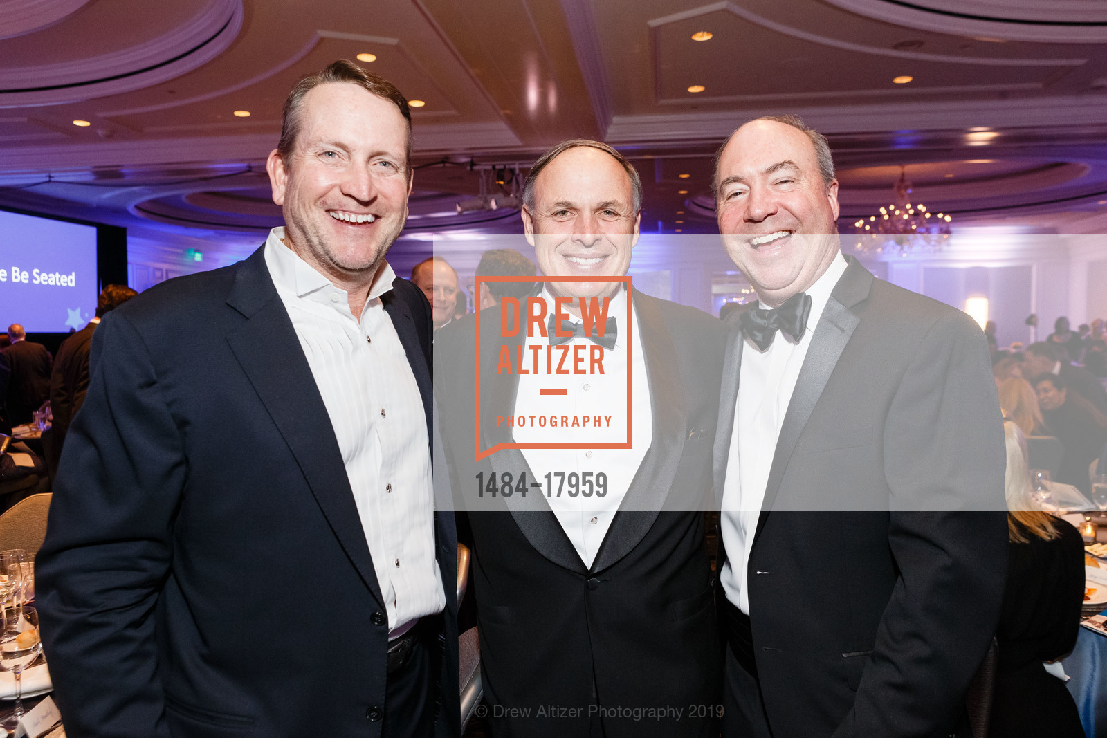 Mark Bradley, Jim Callinan, Bill Wolfenden, Make-A-Wish Greater Bay Area Annual Gala, The Ritz-Carlton. 600 Stockton Street, March 22nd, 2019, Photo #1484-17959 Mark Bradley, Jim Callinan, Bill Wolfenden, Photo #1484-17959