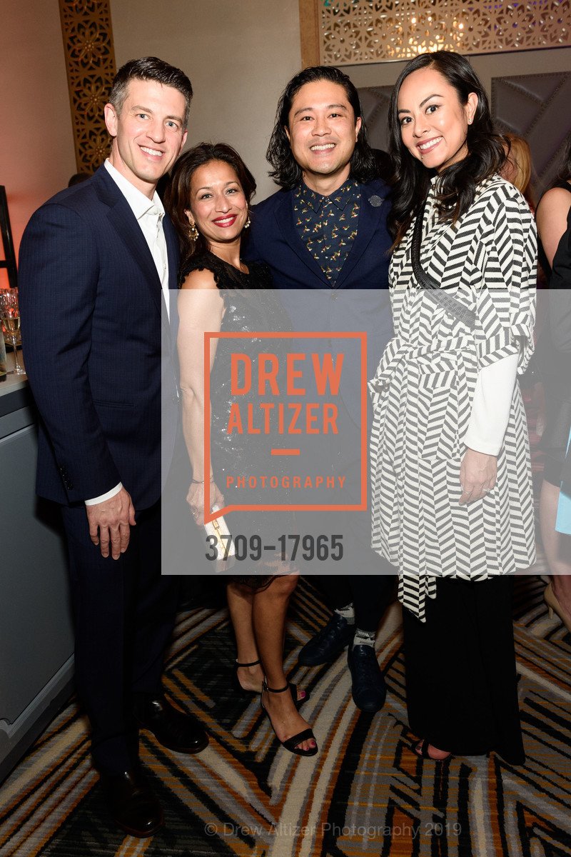 Justin Topolski, Smita Topolski, Kevin Gueco, Nini Gueco, BUILD 20th Anniversary Gala, Westin St. Francis. 335 Powell Street, March 23rd, 2019, Photo #3709-17965 Justin Topolski, Smita Topolski, Kevin Gueco, Nini Gueco, Photo #3709-17965