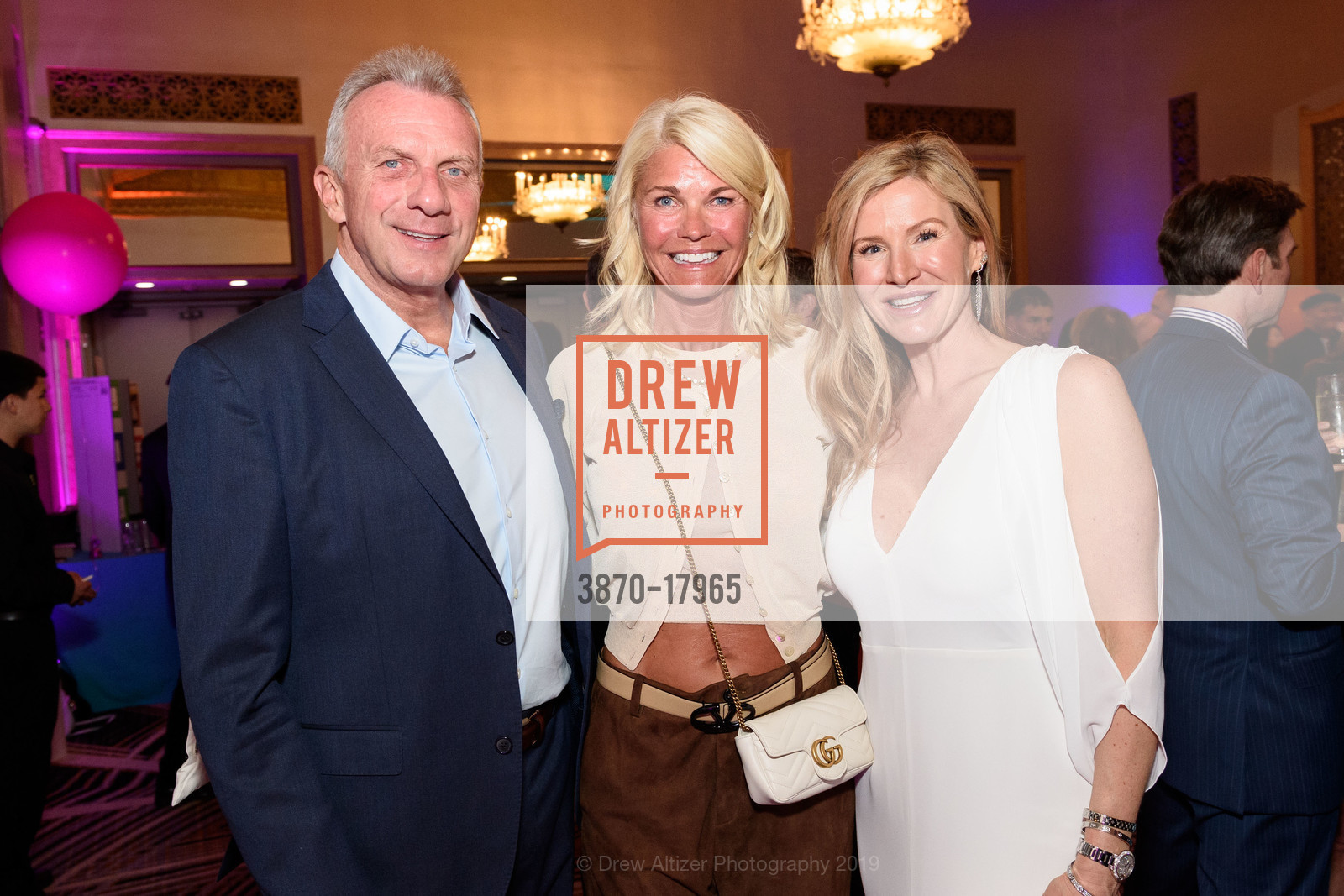 Joe Montana, Jennifer Montana, Trish Jacob, BUILD 20th Anniversary Gala, Westin St. Francis. 335 Powell Street, March 23rd, 2019, Photo #3870-17965 Joe Montana, Jennifer Montana, Trish Jacob, Photo #3870-17965