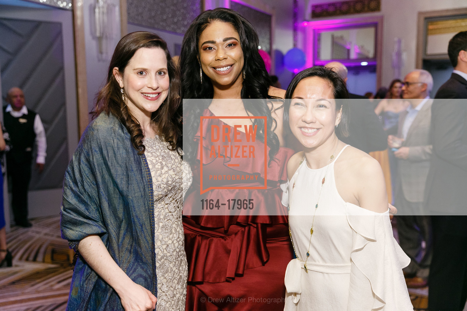 Louise Place, Ay'Anna Moody, Danielle Conkling, BUILD 20th Anniversary Gala, Westin St. Francis. 335 Powell Street, March 23rd, 2019, Photo #1164-17965 Louise Place, Ay'Anna Moody, Danielle Conkling, Photo #1164-17965