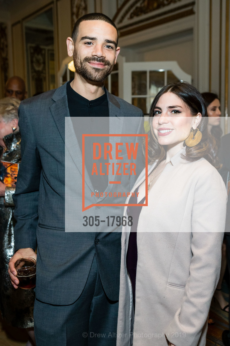 Nick Parker Foster, Maria Fernandez Parker, The Art of Fire Gala 2019, The Palace Hotel. 2 New Montgomery, March 23rd, 2019, Photo #305-17968 Nick Parker Foster, Maria Fernandez Parker, Photo #305-17968