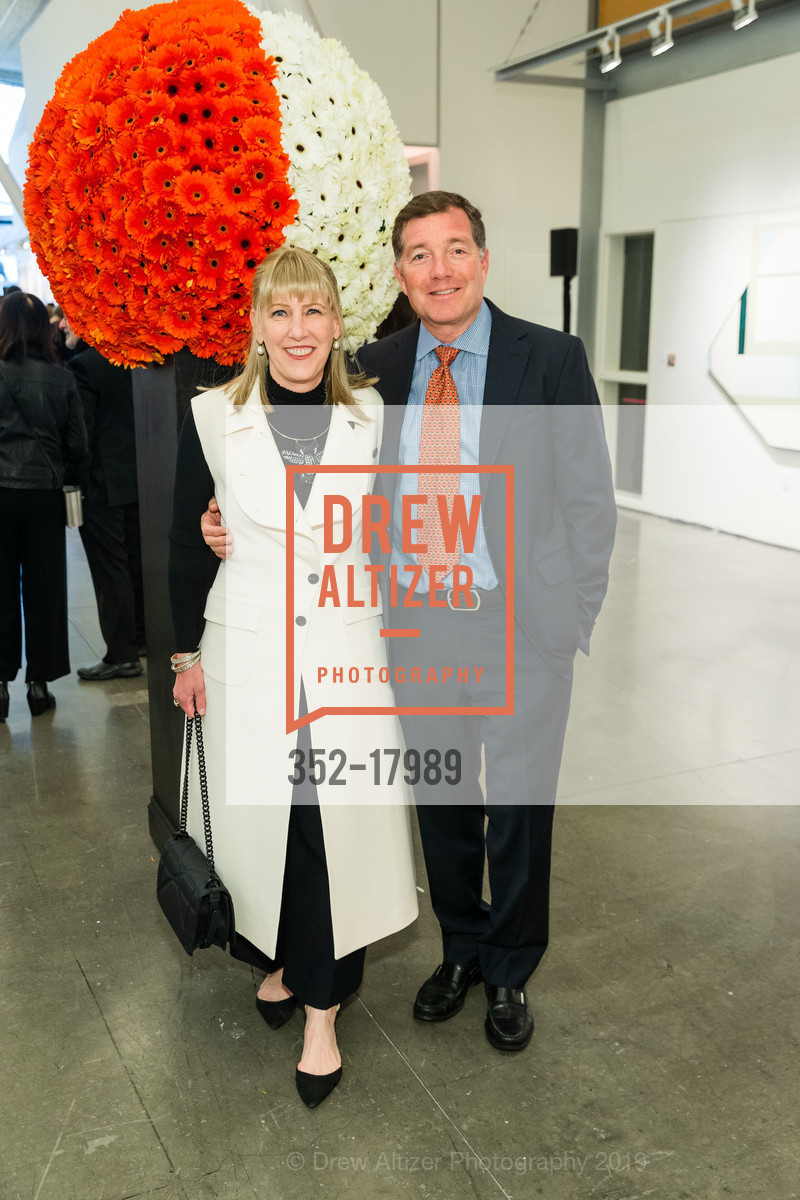 Sonja Perkins, Jon Perkins, CCA People's Party Honoring Wayne Thiebaud, California College of the Arts. 1111 8th Street, San Francisco, March 25th, 2019, Photo #352-17989 Sonja Perkins, Jon Perkins, Photo #352-17989