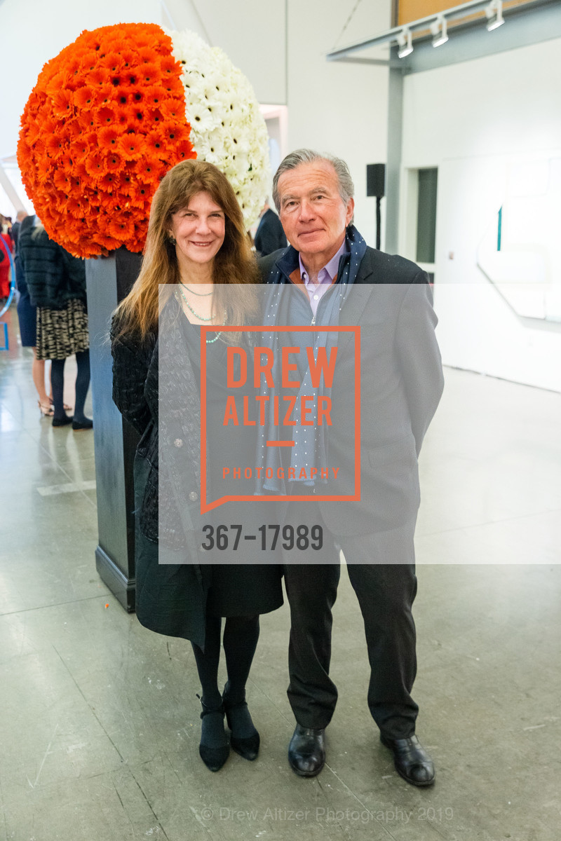 Bonnie Fisher, Boris Dramov, CCA People's Party Honoring Wayne Thiebaud, California College of the Arts. 1111 8th Street, San Francisco, March 25th, 2019, Photo #367-17989 Bonnie Fisher, Boris Dramov, Photo #367-17989