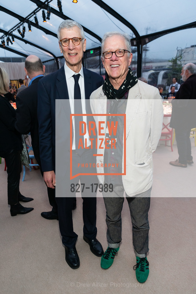 Steve Beal, Rob Forbes, CCA People's Party Honoring Wayne Thiebaud, California College of the Arts. 1111 8th Street, San Francisco, Photo #827-17989 Steve Beal, Rob Forbes, Photo #827-17989