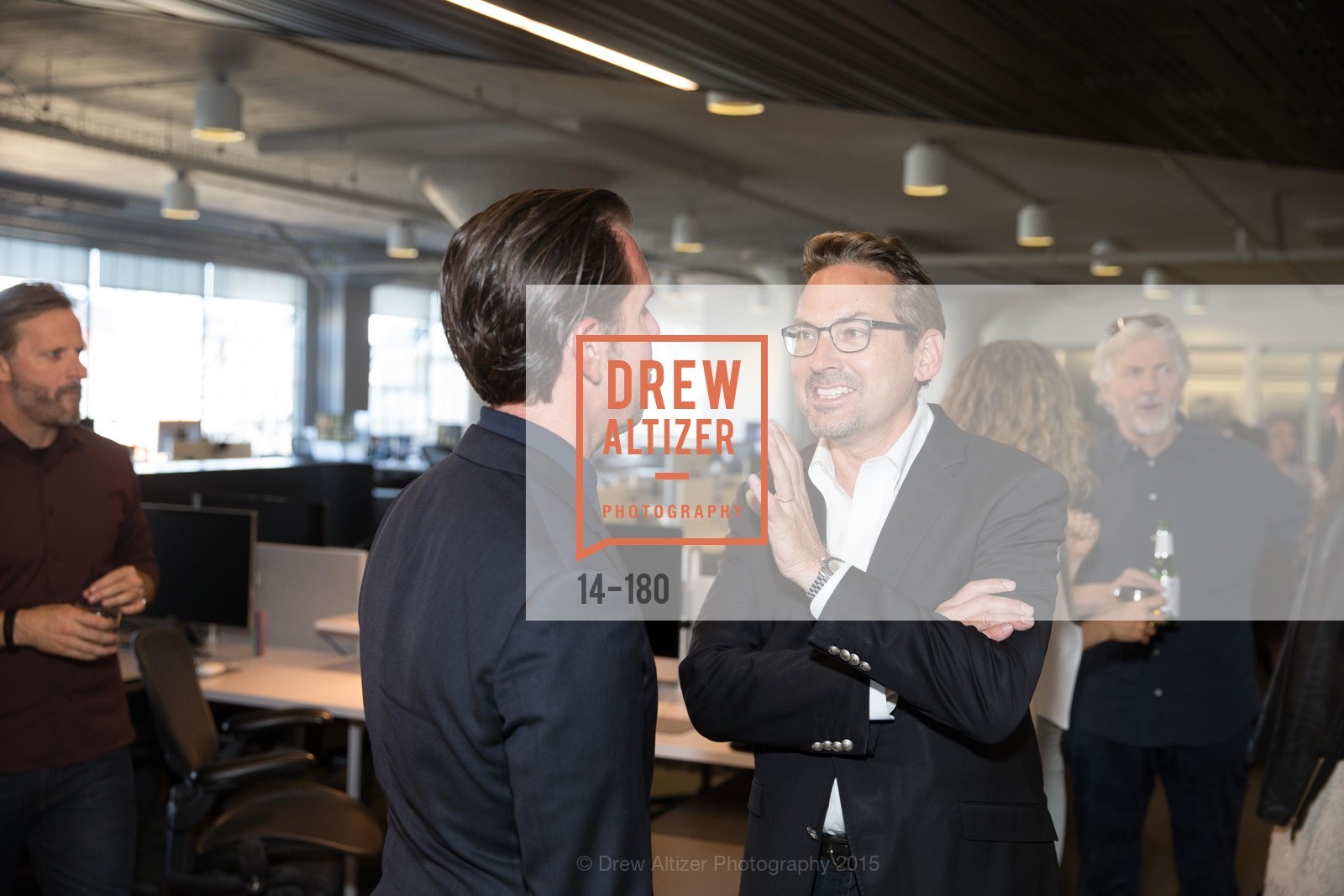 Scott Dadich, Art Streiber, Wired Magazine July Cover Release Celebration at New Wired Office, Wired Magazine Offices. 520 3rd Street, June 24th, 2015,Drew Altizer, Drew Altizer Photography, full-service agency, private events, San Francisco photographer, photographer california