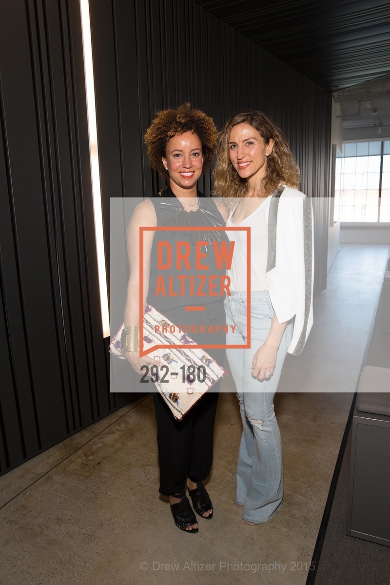 Lauren Godfrey, Amy Dadich, Gucci & Vogue Dinner, Wired Magazine Offices. 520 3rd Street, June 24th, 2015, Photo #292-180 Lauren Godfrey, Amy Dadich, Photo #292-180