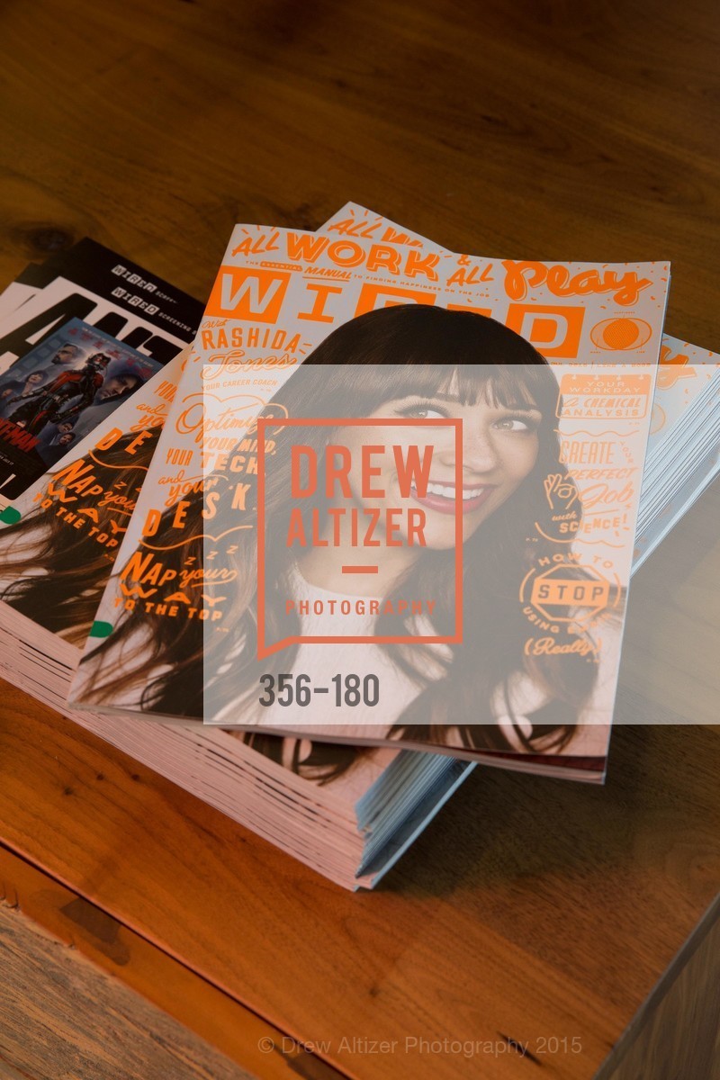 Atmosphere, Wired Magazine July Cover Release Celebration at New Wired Office, Wired Magazine Offices. 520 3rd Street, June 24th, 2015,Drew Altizer, Drew Altizer Photography, full-service agency, private events, San Francisco photographer, photographer california