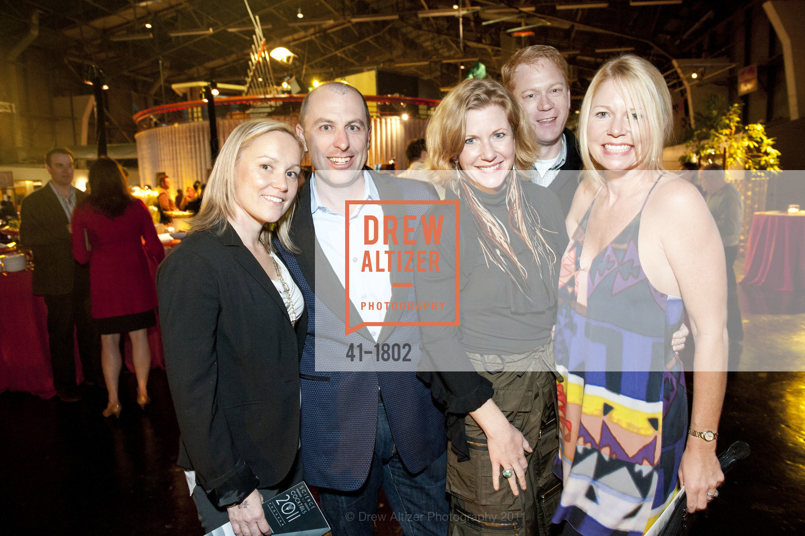 Lisa Lyons, Frank Lonergan, Jessica Lonergan, Colby Lyons, Megan Koch, Exploratorium Winter Fundraiser: SCIENCE OF COCKTAILS, US, January 28th, 2011, Photo #41-1802 Lisa Lyons, Frank Lonergan, Jessica Lonergan, Colby Lyons, Megan Koch, Photo #41-1802