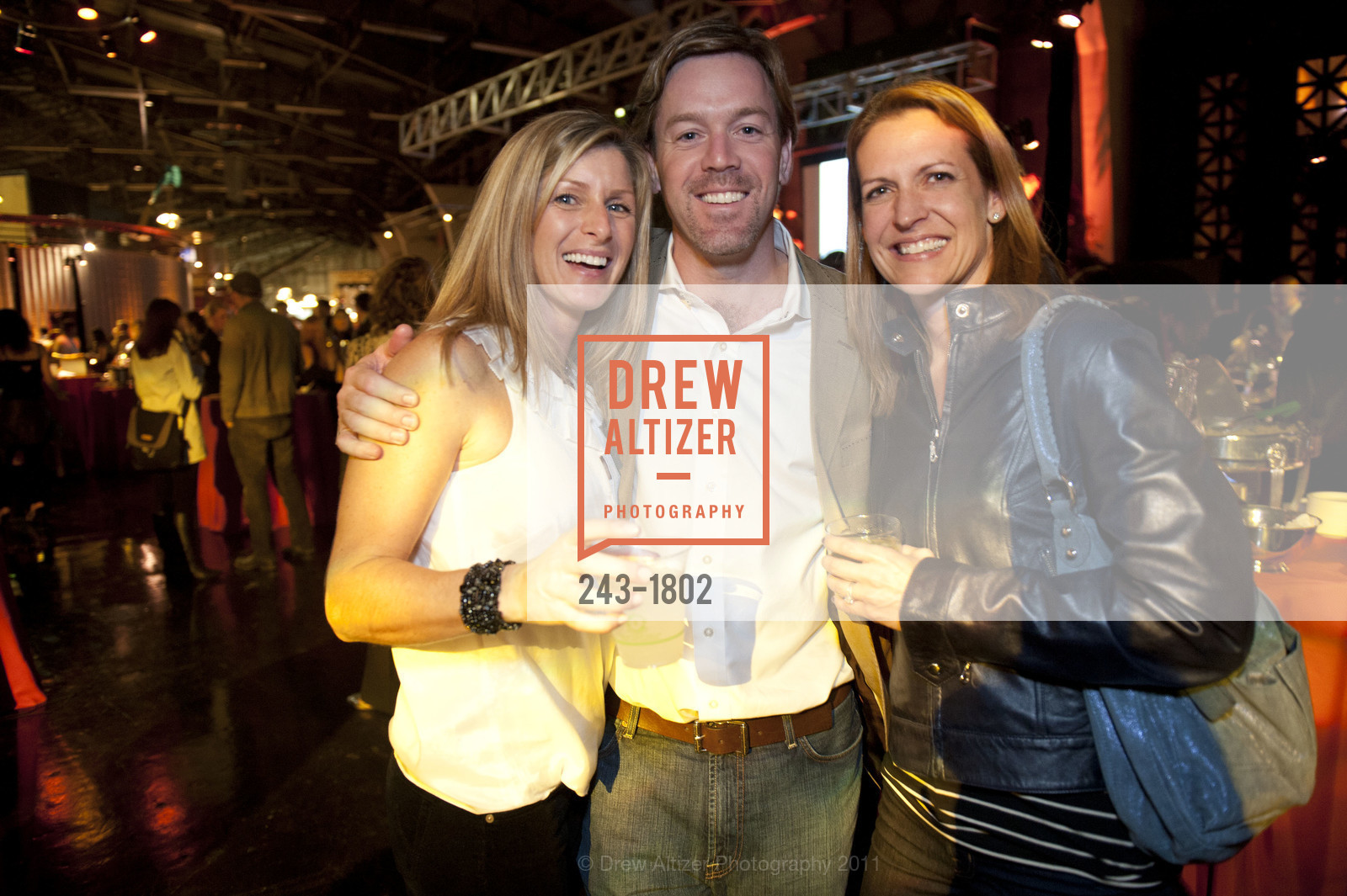 Brandy Stroh, Brad Stroh, Laura Cavanaugh, Exploratorium Winter Fundraiser: SCIENCE OF COCKTAILS, US, January 28th, 2011, Photo #243-1802 Brandy Stroh, Brad Stroh, Laura Cavanaugh, Photo #243-1802