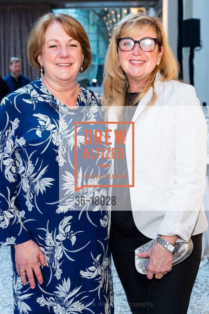 Janice Sears, Kathy Barish, Compass Family Services Spring Gala 2019, Ferry Building. 1 The Embarcadero, Photo #36-18028 Janice Sears, Kathy Barish, Photo #36-18028