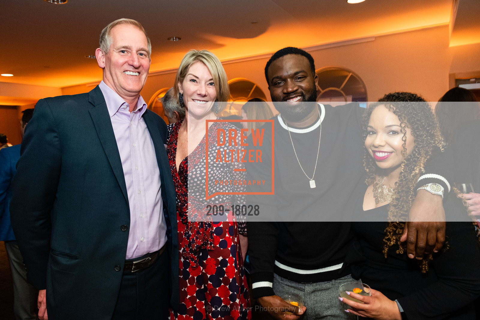 Brian McInerney, Deb Connor, David Denson, Corrina Steinberg, Compass Family Services Spring Gala 2019, Ferry Building. 1 The Embarcadero, Photo #209-18028 Brian McInerney, Deb Connor, David Denson, Corrina Steinberg, Photo #209-18028