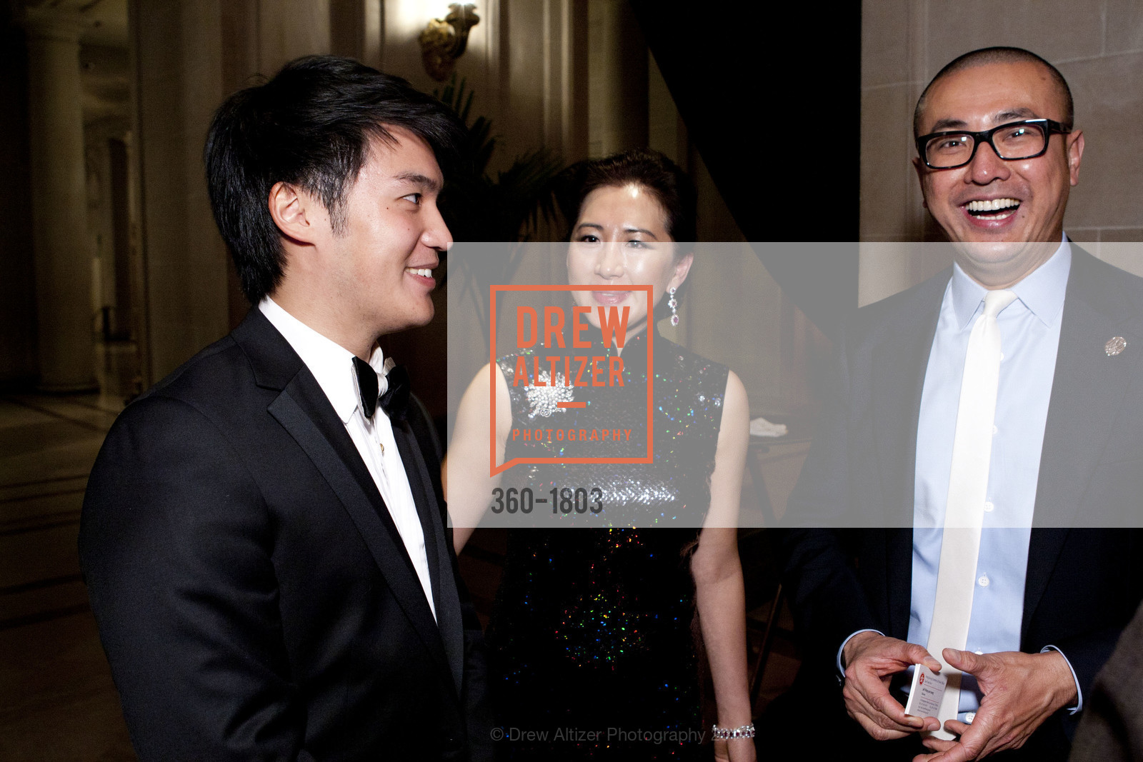 Ray Chen, Gorretti Lui, Jeff Leung, SAN FRANCISCO SYMPHONY Celebrates its 11th Annual Chinese New Year Concert & Imperial Dinner, US, January 31st, 2011, Photo #360-1803 Ray Chen, Gorretti Lui, Jeff Leung, Photo #360-1803