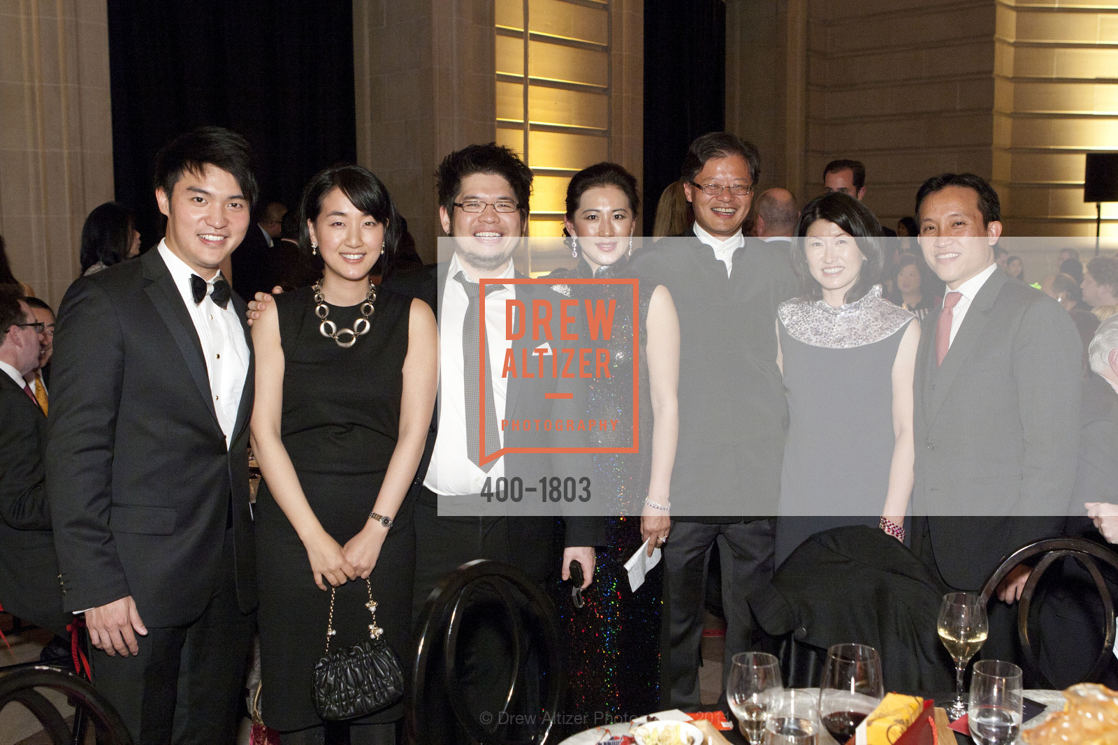 Ray Chen, Jamie Chen, Steve Chen, Gorretti Lui, Jerry Yang, Akiko Yamazaki, David Chiu, SAN FRANCISCO SYMPHONY Celebrates its 11th Annual Chinese New Year Concert & Imperial Dinner, US, January 31st, 2011, Photo #400-1803 Ray Chen, Jamie Chen, Steve Chen, Gorretti Lui, Jerry Yang, Akiko Yamazaki, David Chiu, Photo #400-1803