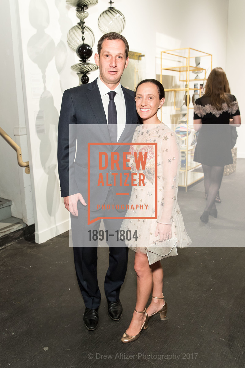 Daniel Lurie, Becca Prowda, FOG Preview Gala 2017, Fort Mason Center for Arts and Culture. 2 Marina Blvd, January 11th, 2017, Photo #1891-1804 Daniel Lurie, Becca Prowda, Photo #1891-1804