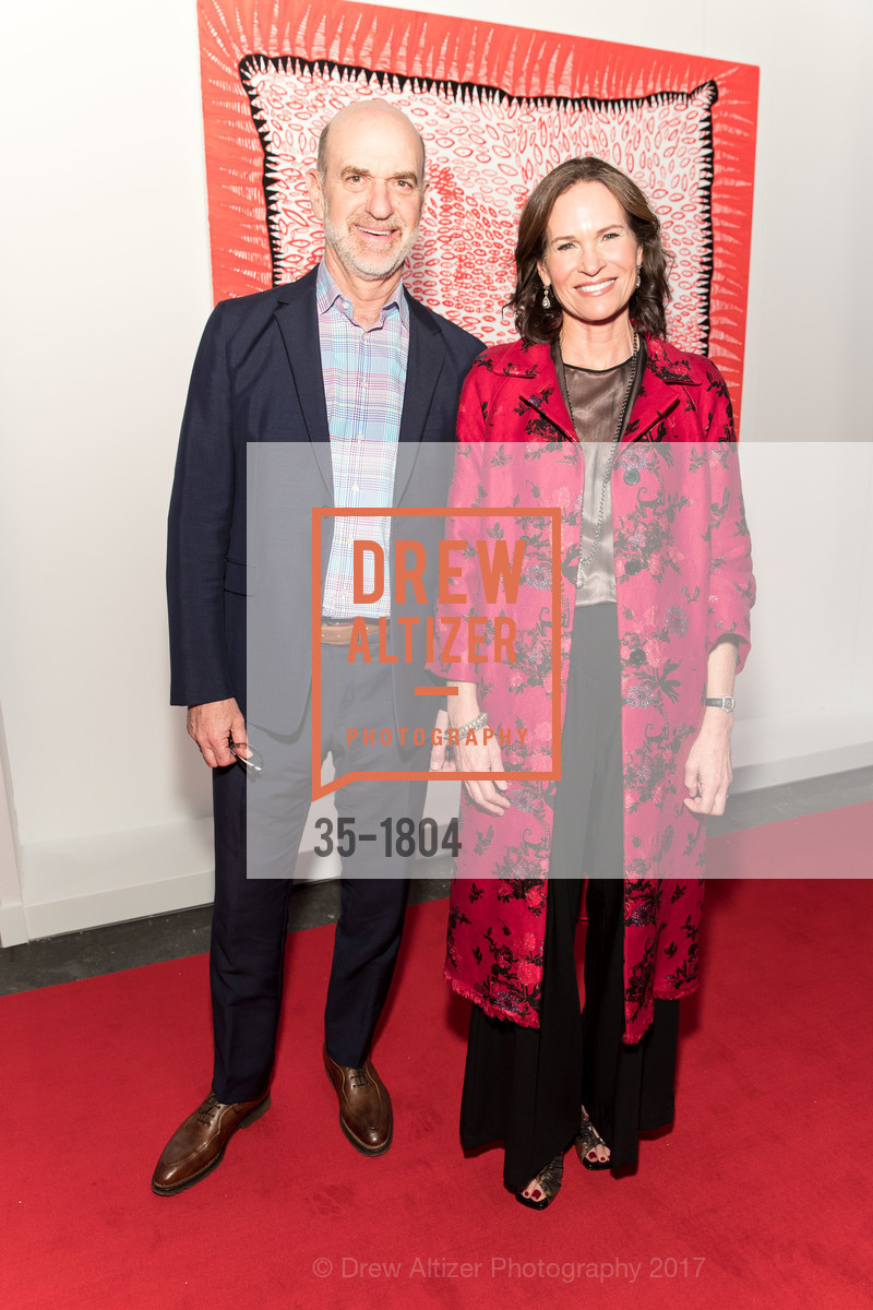 Bob Fisher, Randi Fisher, FOG Preview Gala 2017, Fort Mason Center for Arts and Culture. 2 Marina Blvd, January 11th, 2017, Photo #35-1804 Bob Fisher, Randi Fisher, Photo #35-1804