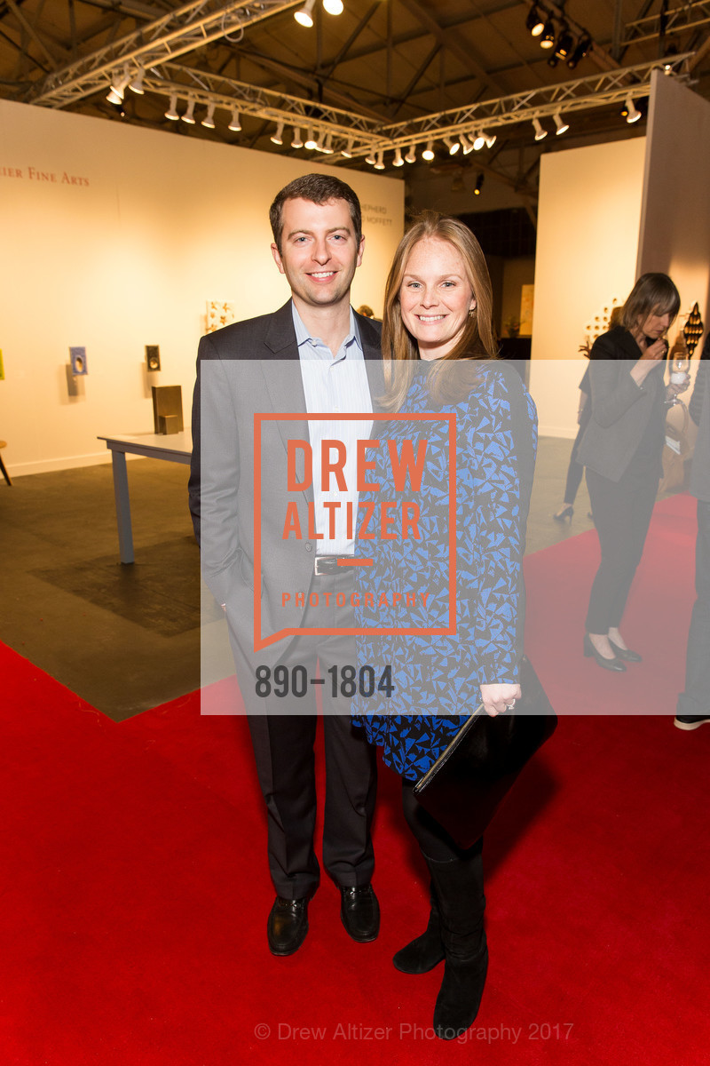 Jory Caulkins, Charlie Adamski, FOG Preview Gala 2017, Fort Mason Center for Arts and Culture. 2 Marina Blvd, January 11th, 2017, Photo #890-1804 Jory Caulkins, Charlie Adamski, Photo #890-1804