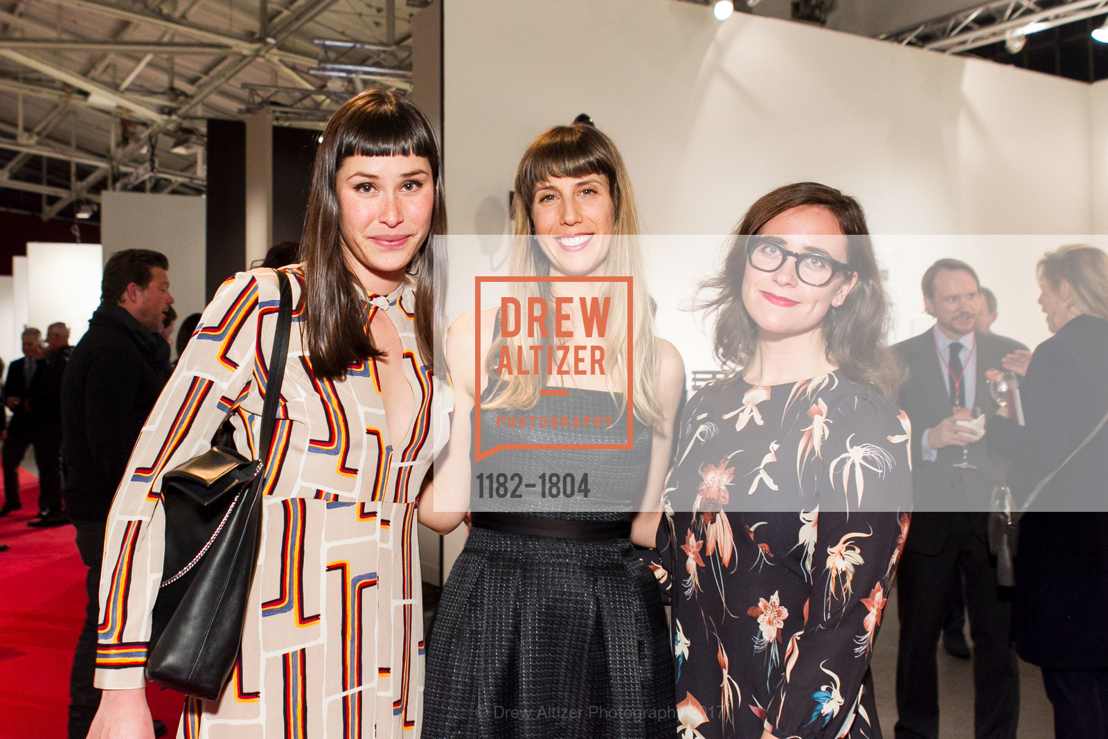 Kristina Parsons, Alex Gilbert, Katie Higgins, FOG Preview Gala 2017, Fort Mason Center for Arts and Culture. 2 Marina Blvd, January 11th, 2017, Photo #1182-1804 Kristina Parsons, Alex Gilbert, Katie Higgins, Photo #1182-1804