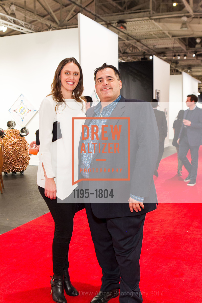 Jessica Barnard, Gil Mendez, FOG Preview Gala 2017, Fort Mason Center for Arts and Culture. 2 Marina Blvd, January 11th, 2017, Photo #1195-1804 Jessica Barnard, Gil Mendez, Photo #1195-1804