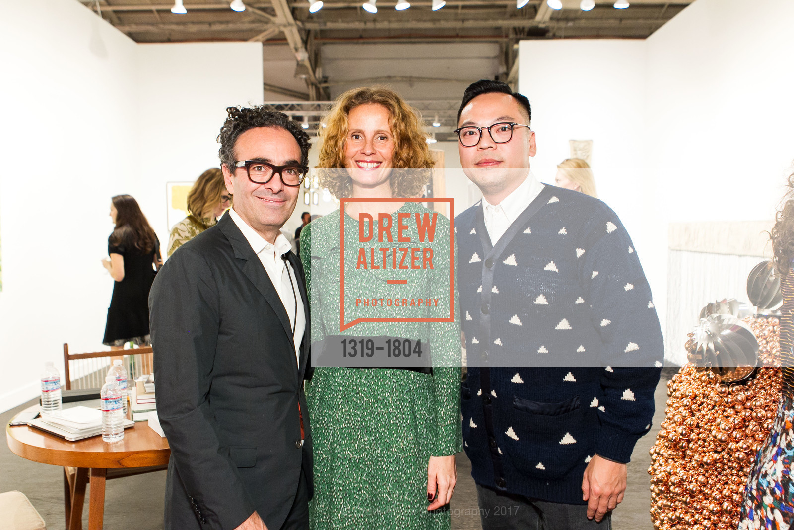 Jose Kuri, Monica Manzutti, FOG Preview Gala 2017, Fort Mason Center for Arts and Culture. 2 Marina Blvd, January 11th, 2017, Photo #1319-1804 Jose Kuri, Monica Manzutti, Photo #1319-1804