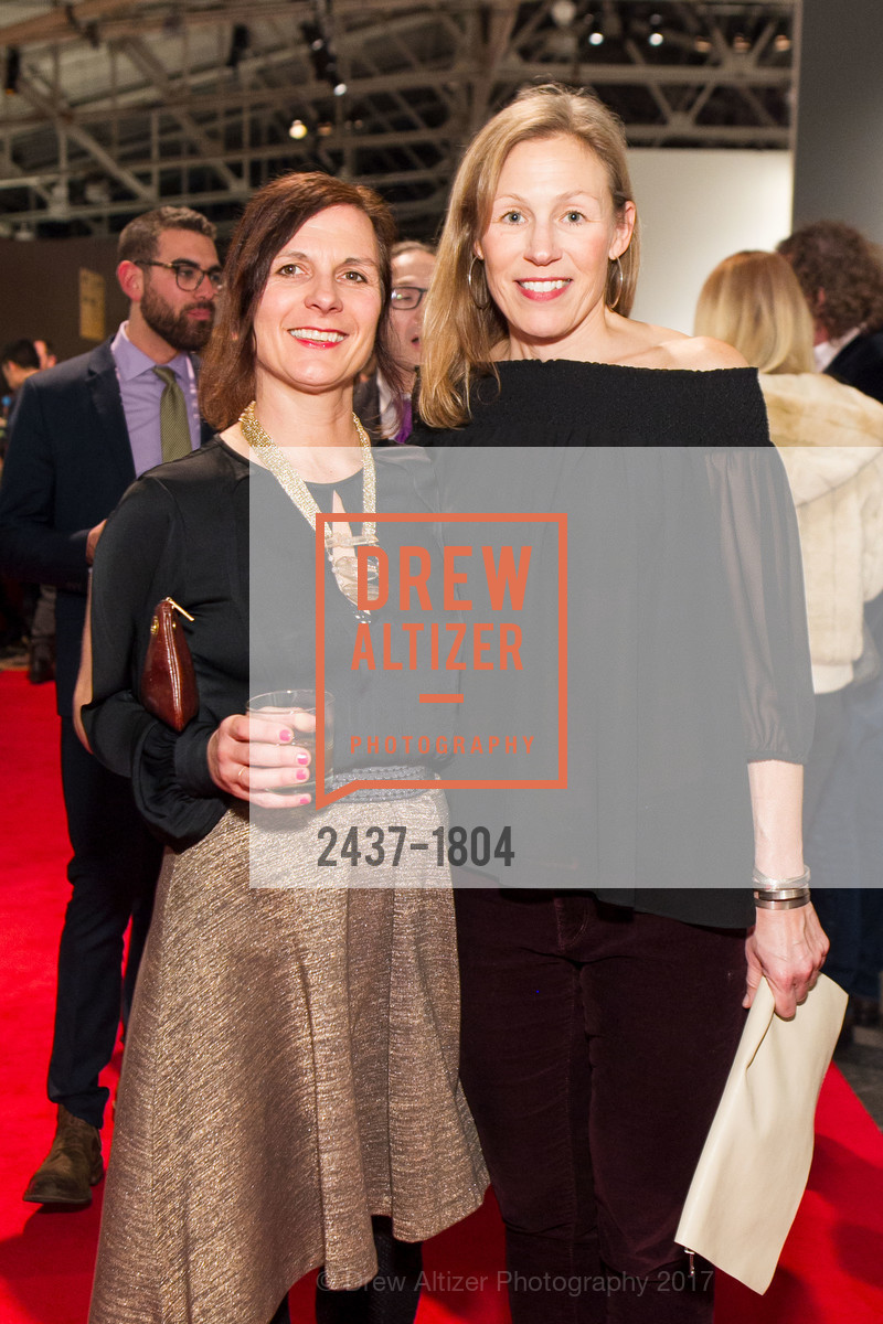 Nell Waters, Laura Grigsby, FOG Preview Gala 2017, Fort Mason Center for Arts and Culture. 2 Marina Blvd, January 11th, 2017, Photo #2437-1804 Nell Waters, Laura Grigsby, Photo #2437-1804
