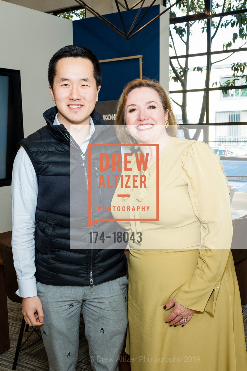 Terence Bei, Margaret Powers, Kohler Signature Store hosts Designers Circle, Kohler Signature Store. 170 De Haro Street, April 4th, 2019, Photo #174-18043 Terence Bei, Margaret Powers, Photo #174-18043